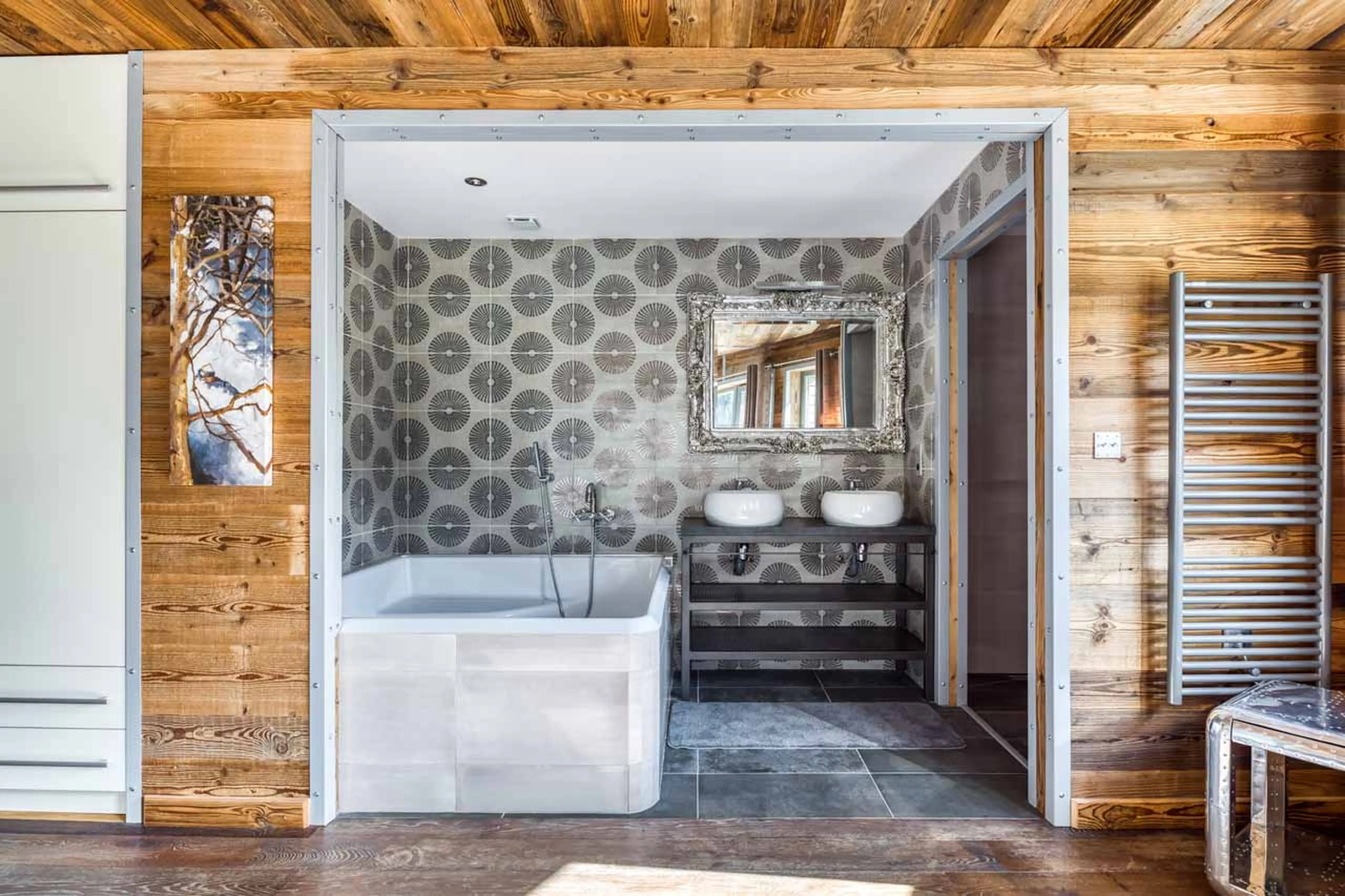 Bathroom three at Chalet Tango in Tignes