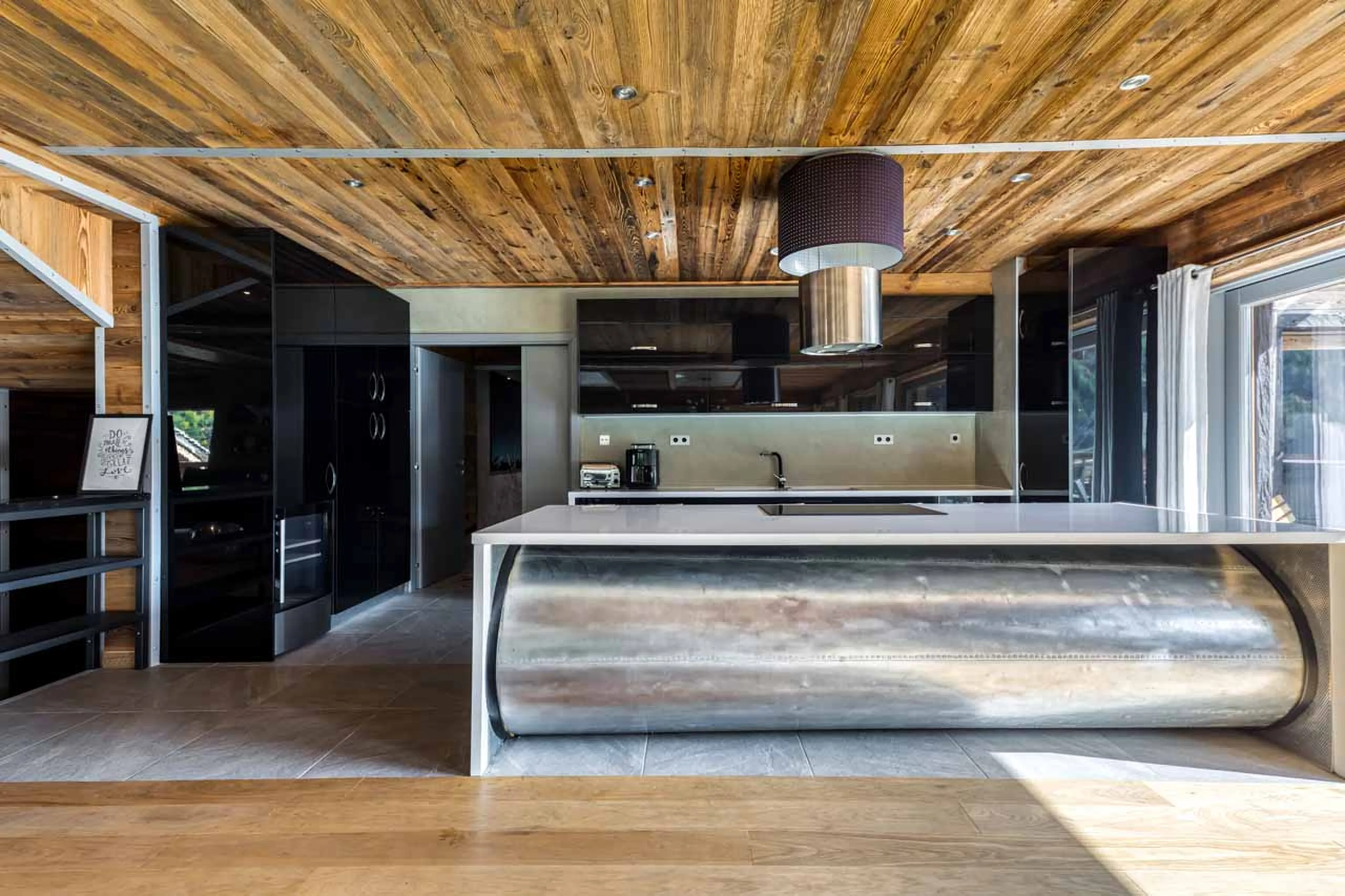 Kitchen at Chalet Tango in Tignes