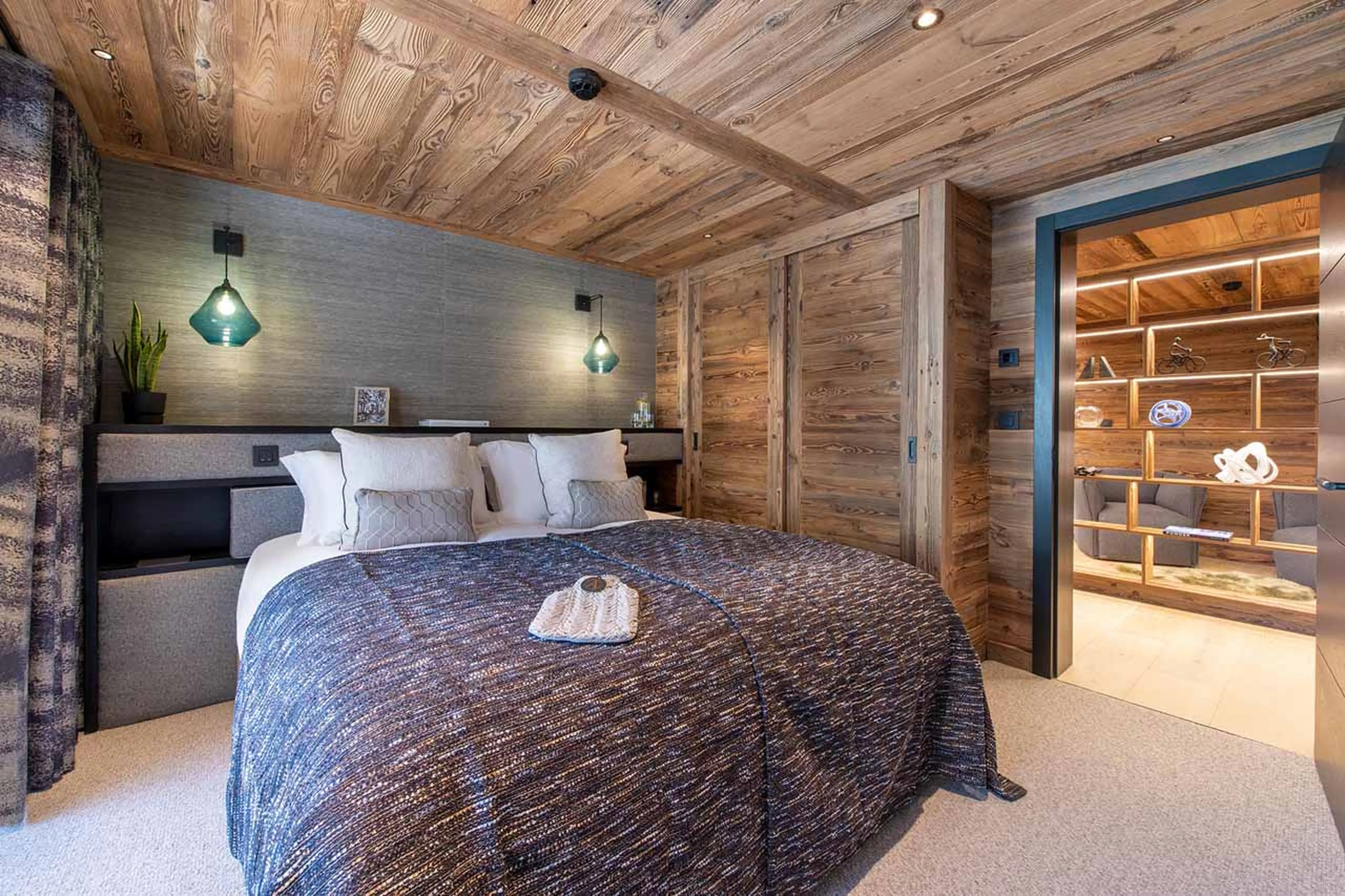 Bedroom four at Chalet Tataali in Morzine