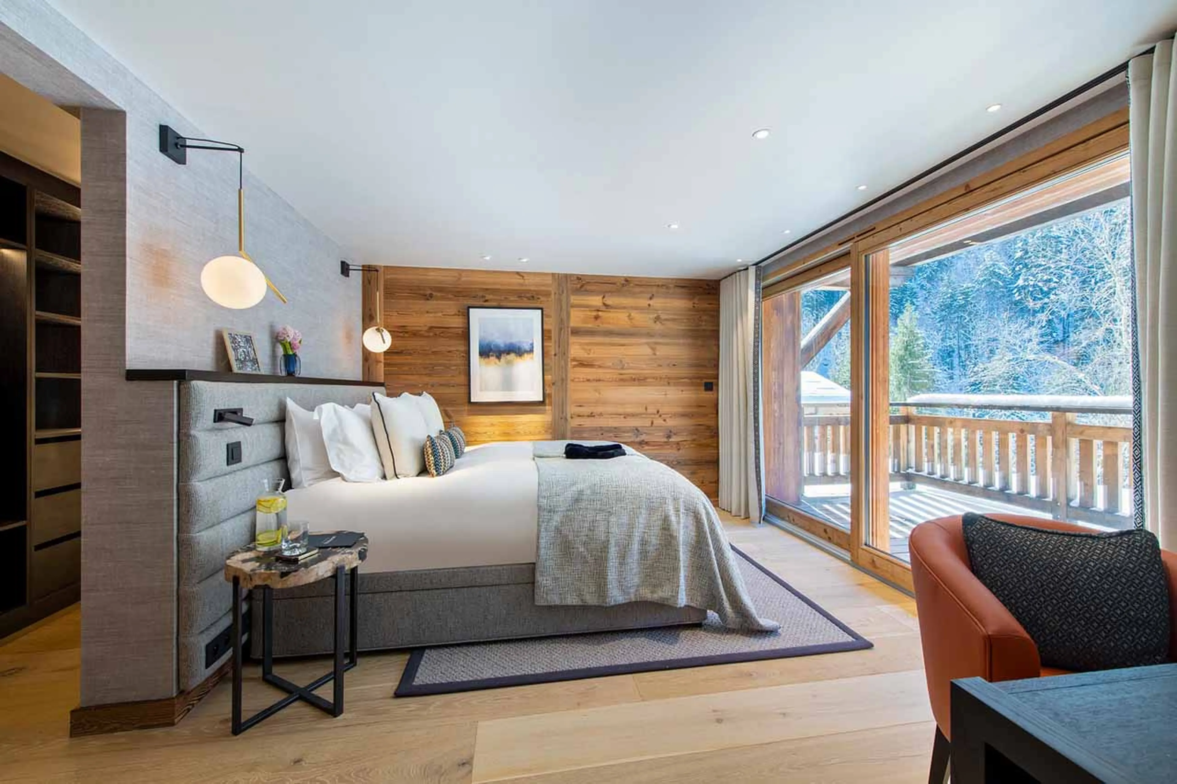 Bedroom five at Chalet Tataali in Morzine