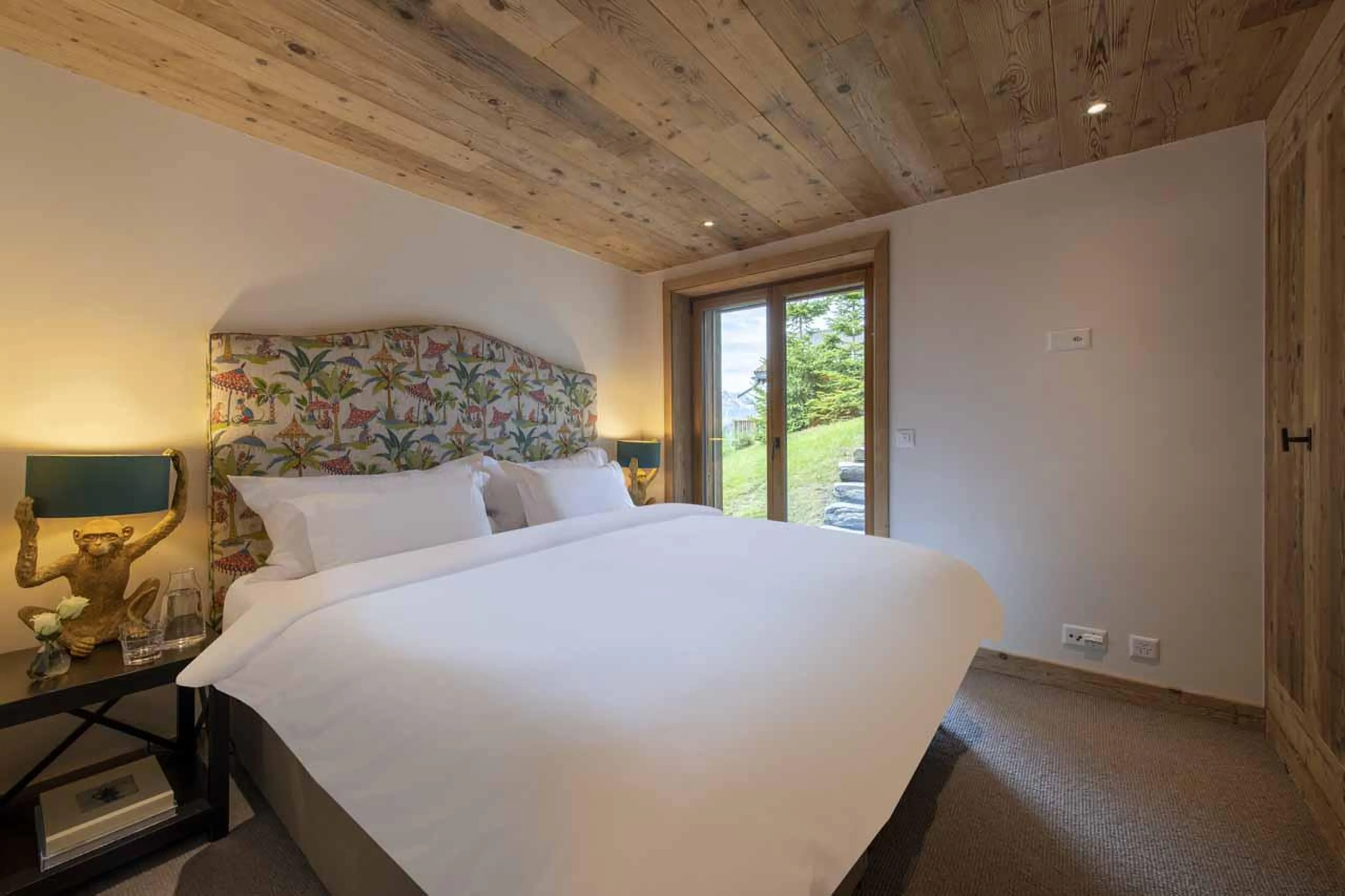 Bedroom five at Chalet Teredo in Verbier
