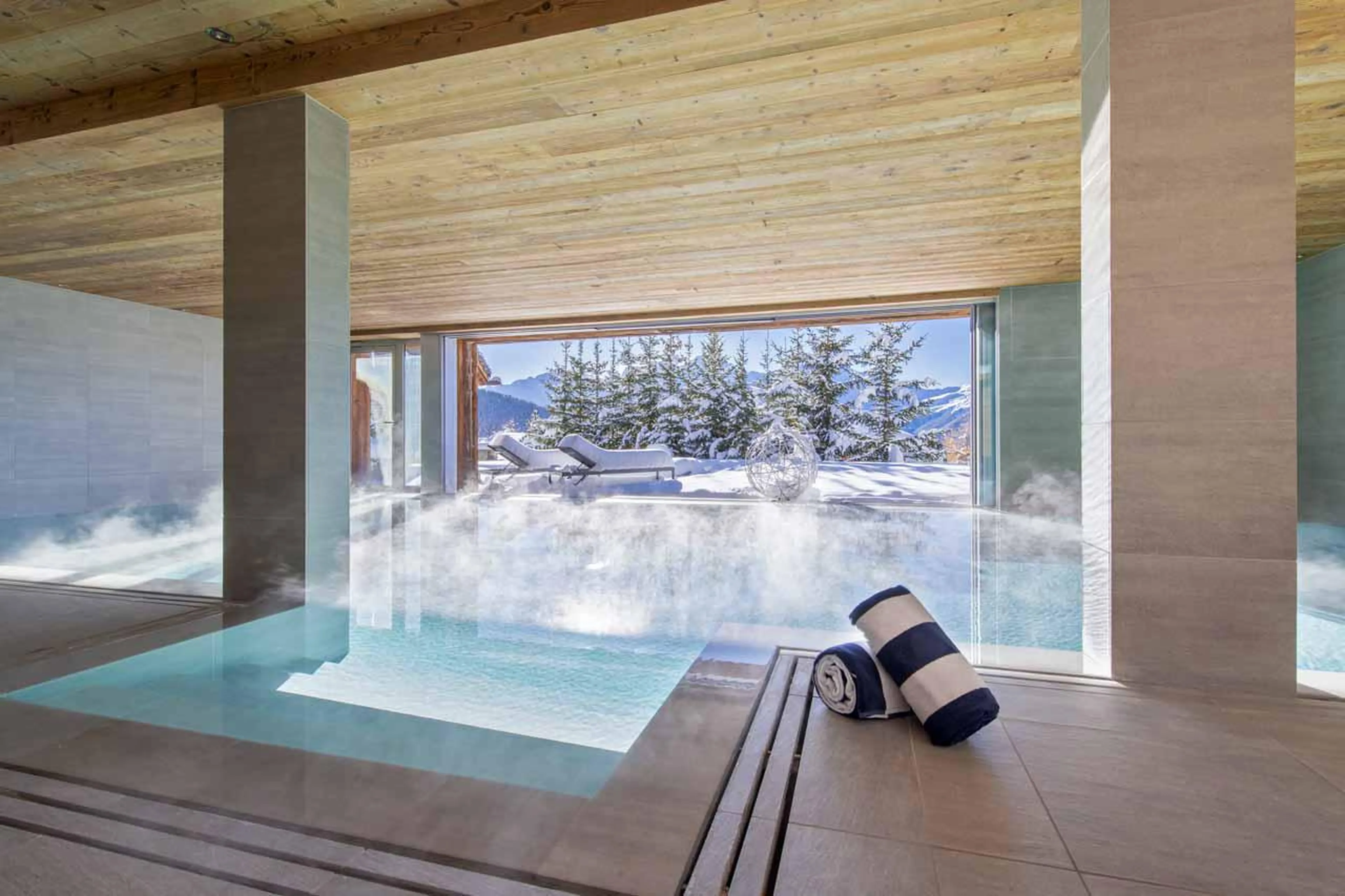 Indoor pool at Chalet Teredo in Verbier
