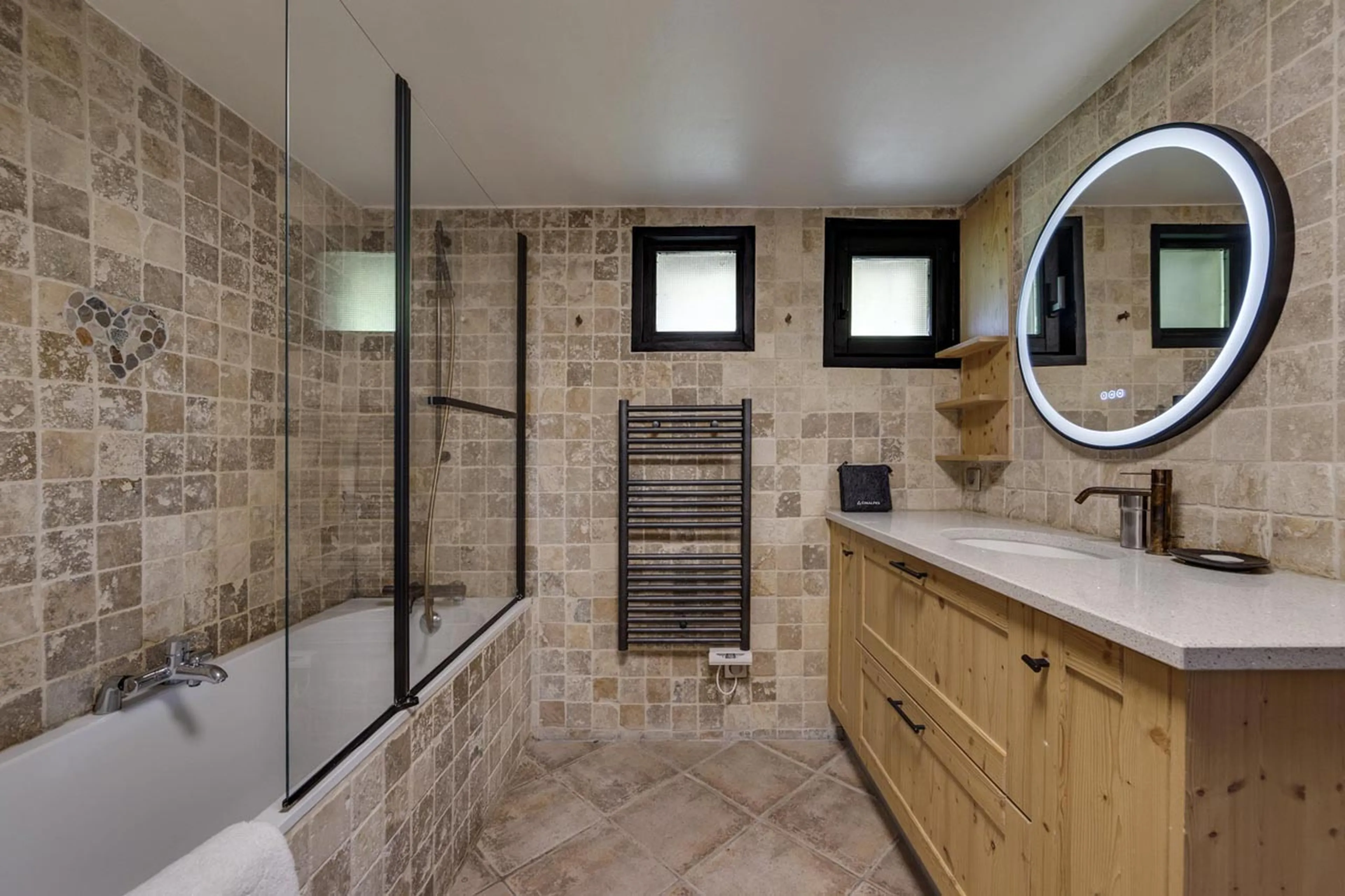 Bathroom two at Chalet Thovex in Val d'Isere