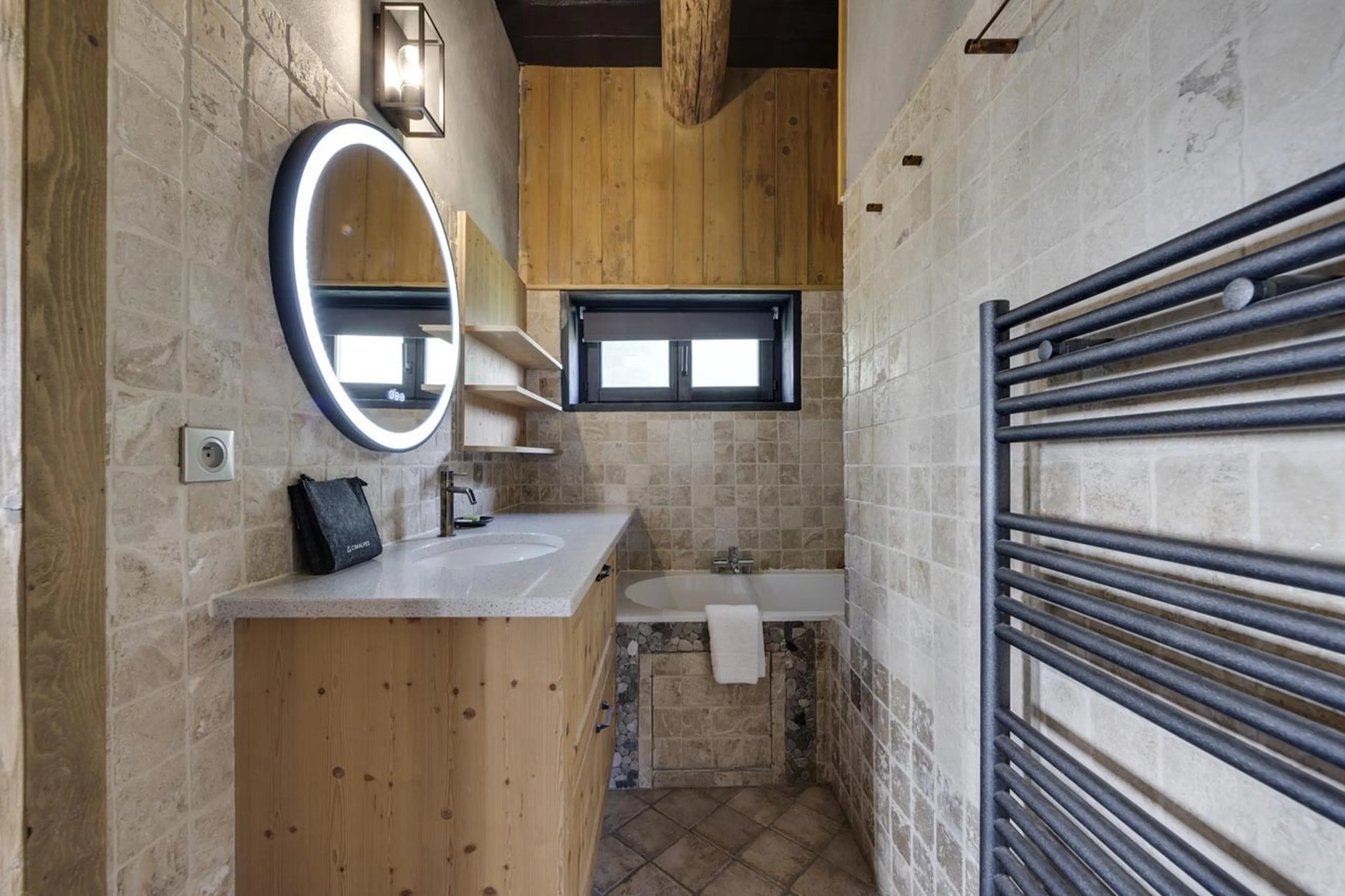 Bathroom three at Chalet Thovex in Val d'Isere