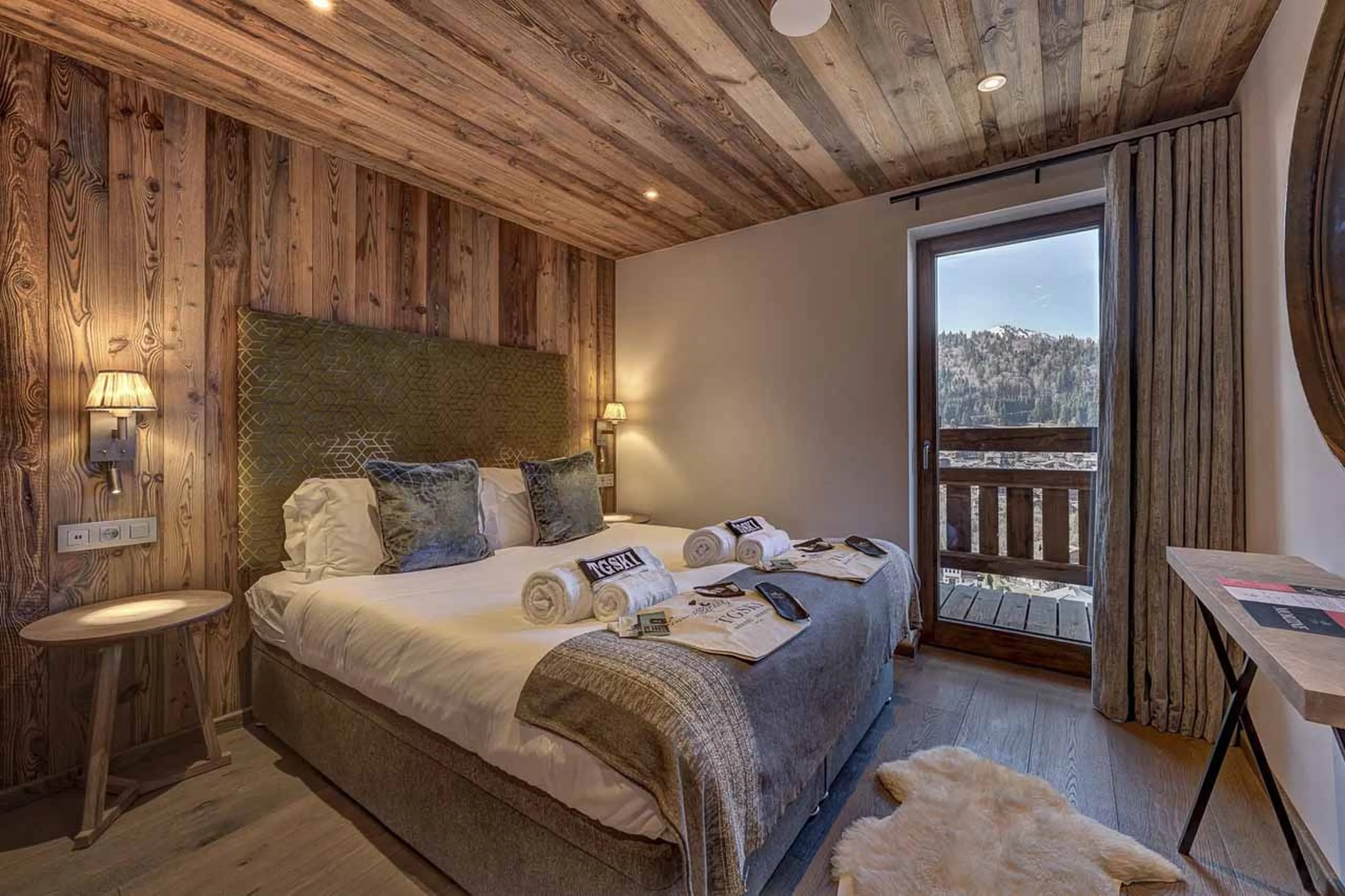 Bedroom seven at Chalet Goldilocks & Three Bears in Morzine