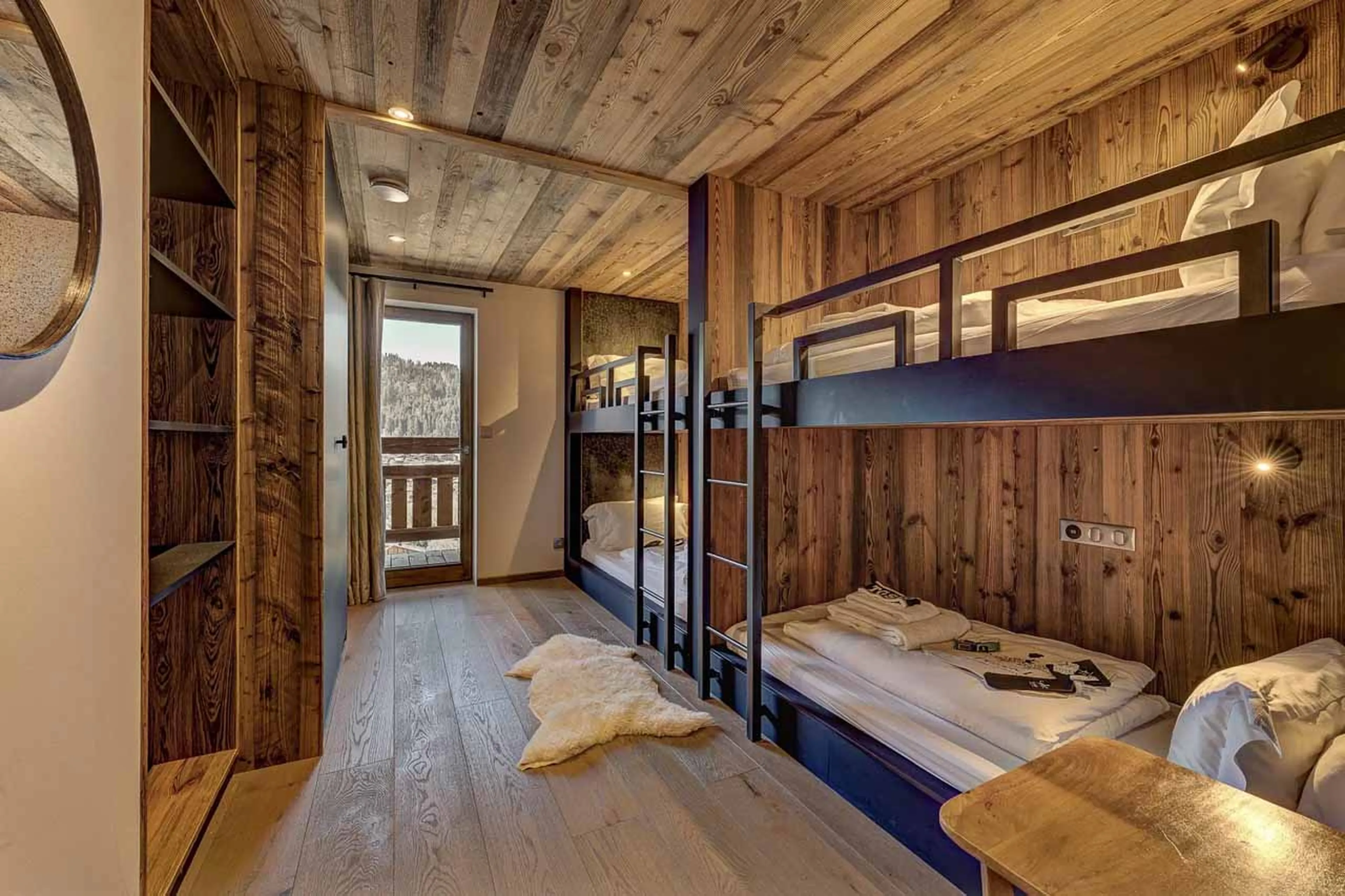 Bedroom eight at Chalet Goldilocks & Three Bears in Morzine
