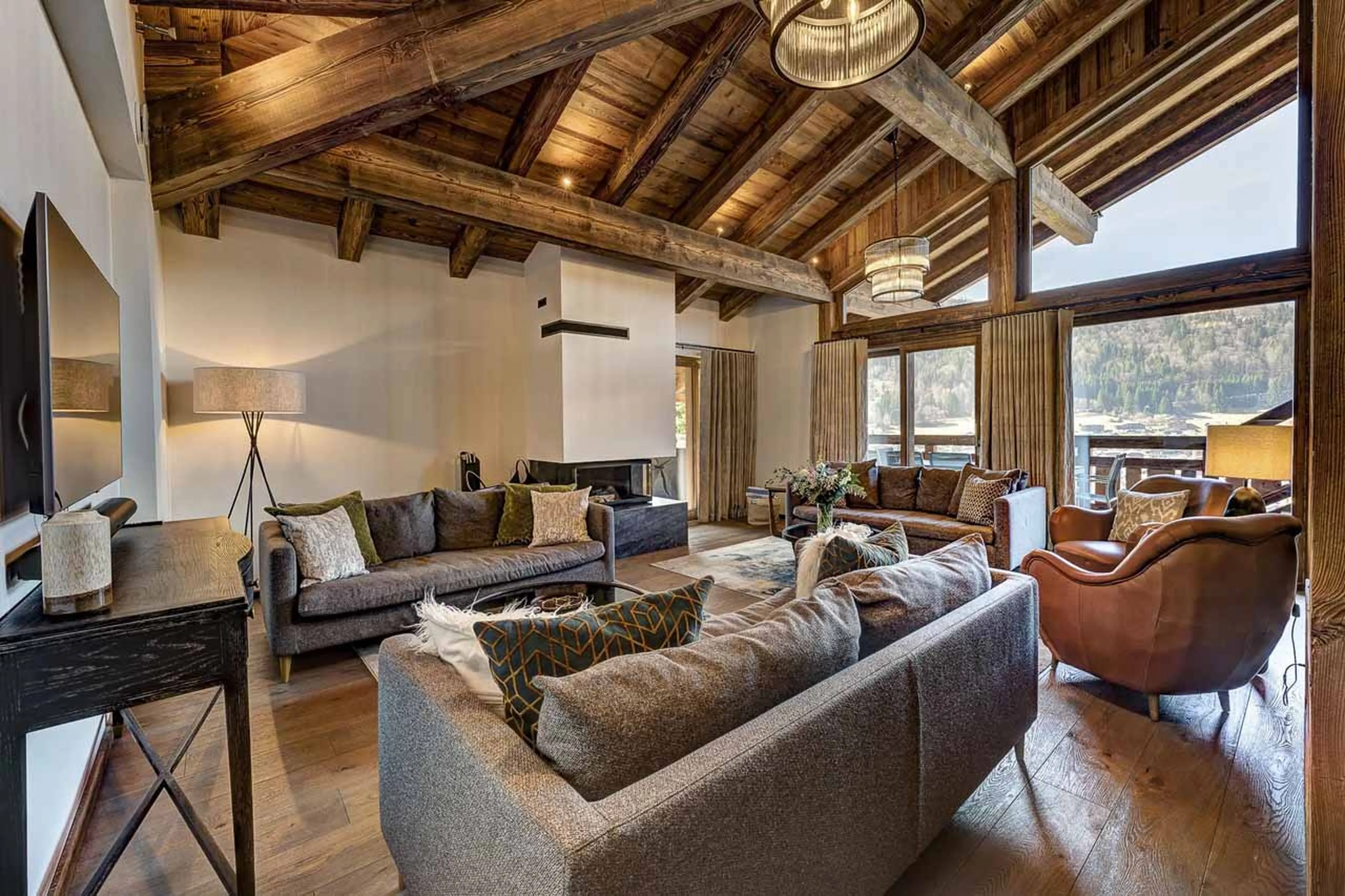 Lounge at Chalet Three Bears in Morzine