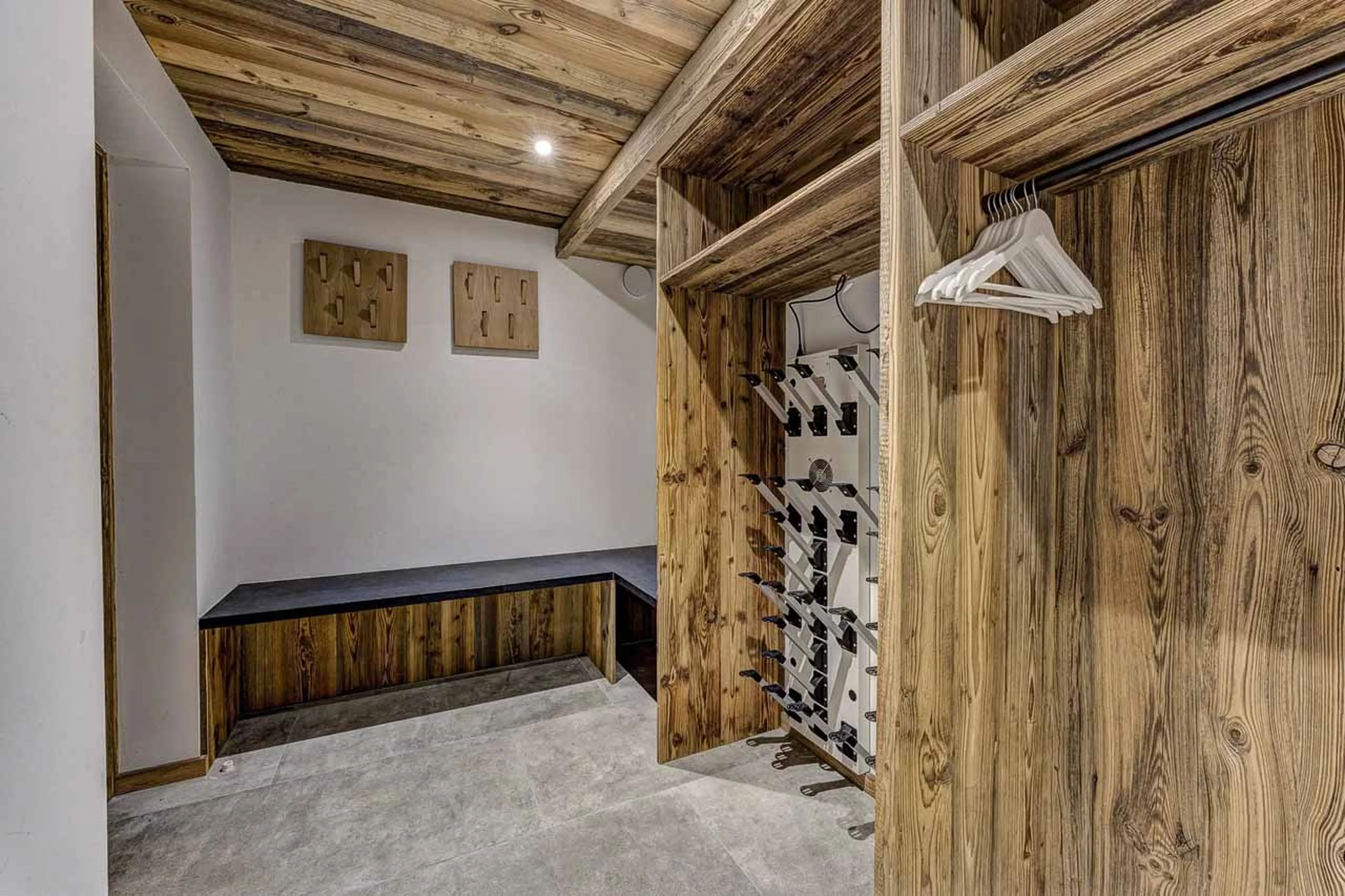 Second ski room at Chalet Goldilocks & Three Bears in Morzine
