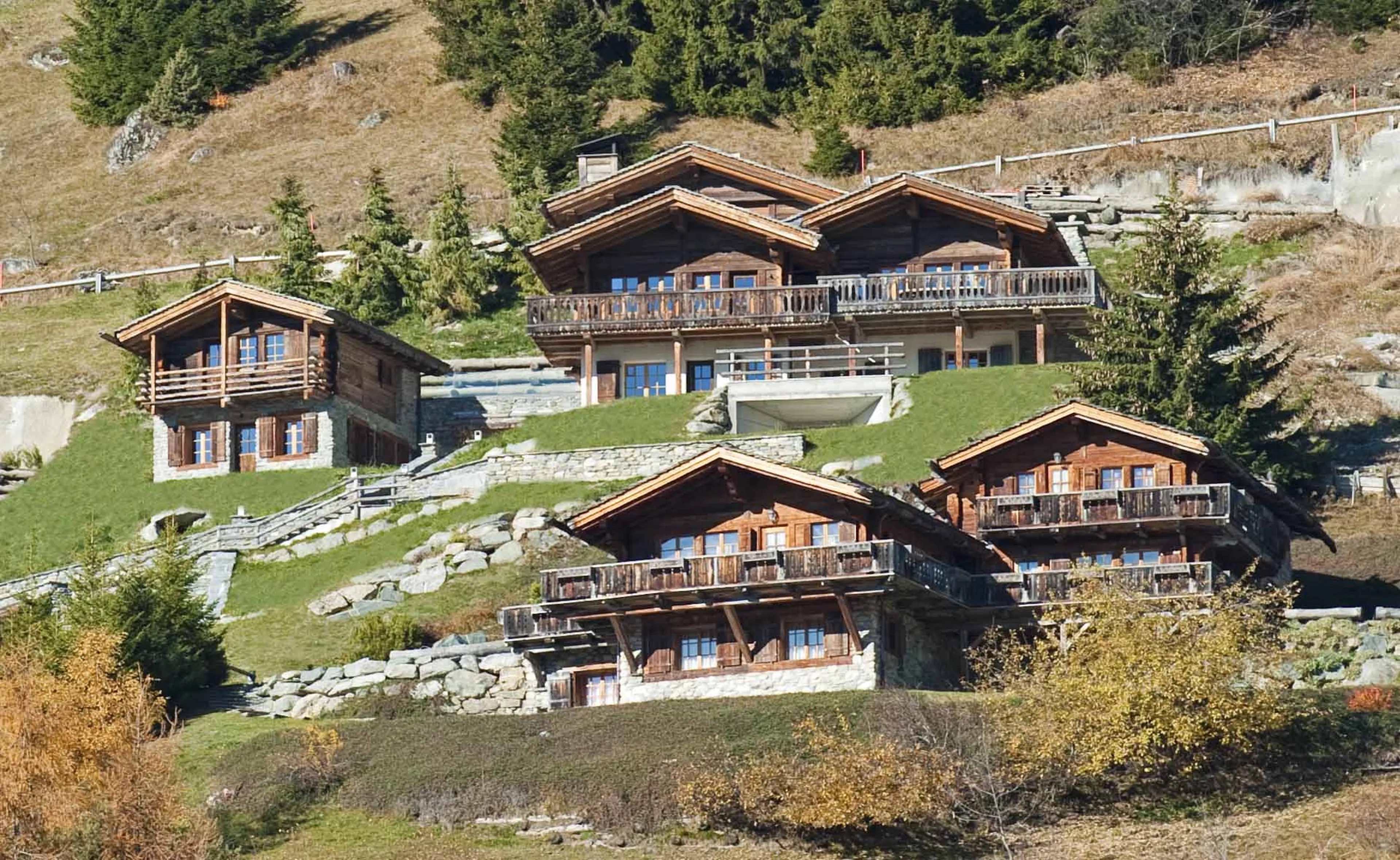 Exterior of Chalet Tigre in Verbier