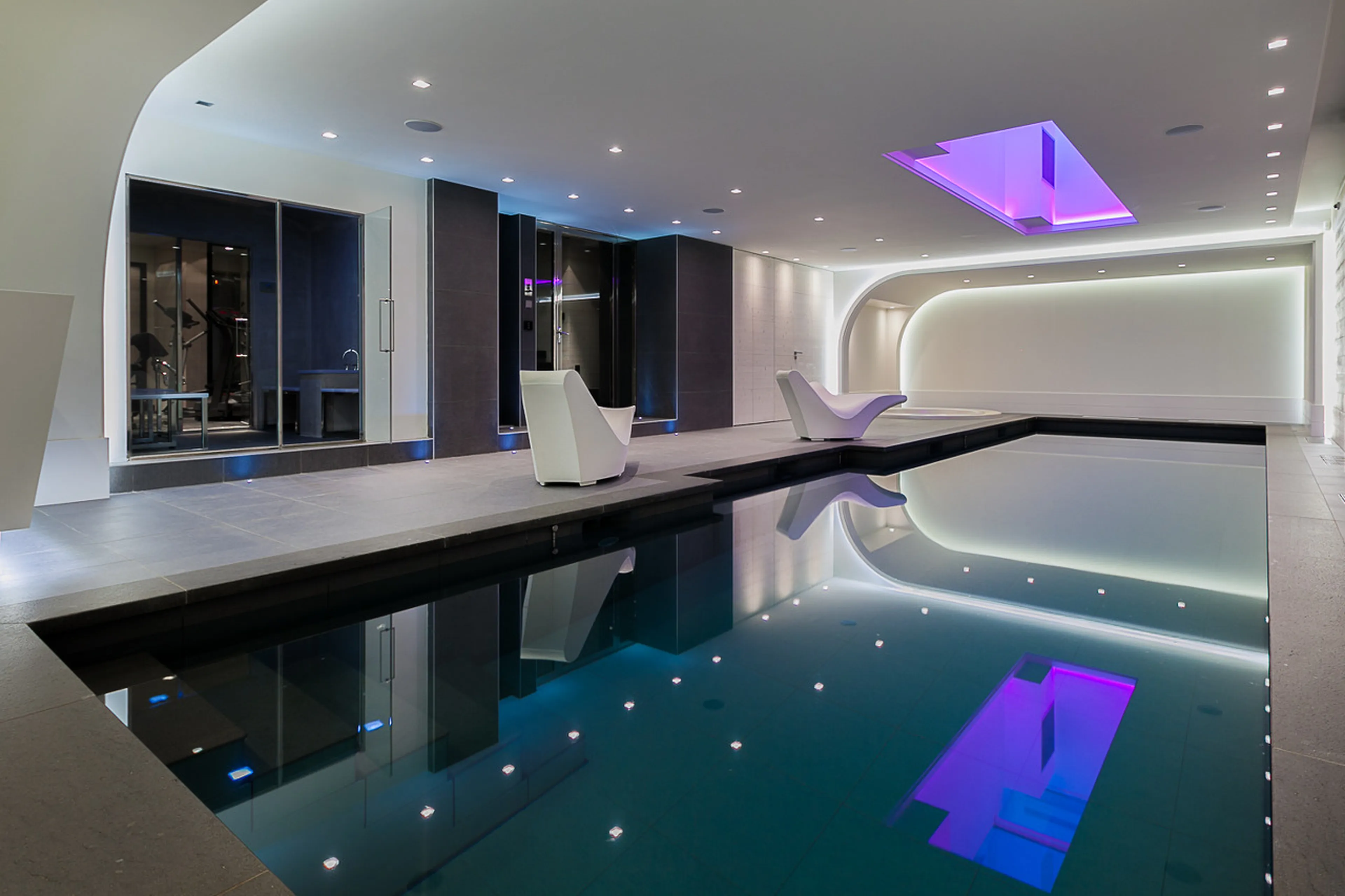 Wellness area of Chalet Tobenjofi in Courchevel 1850