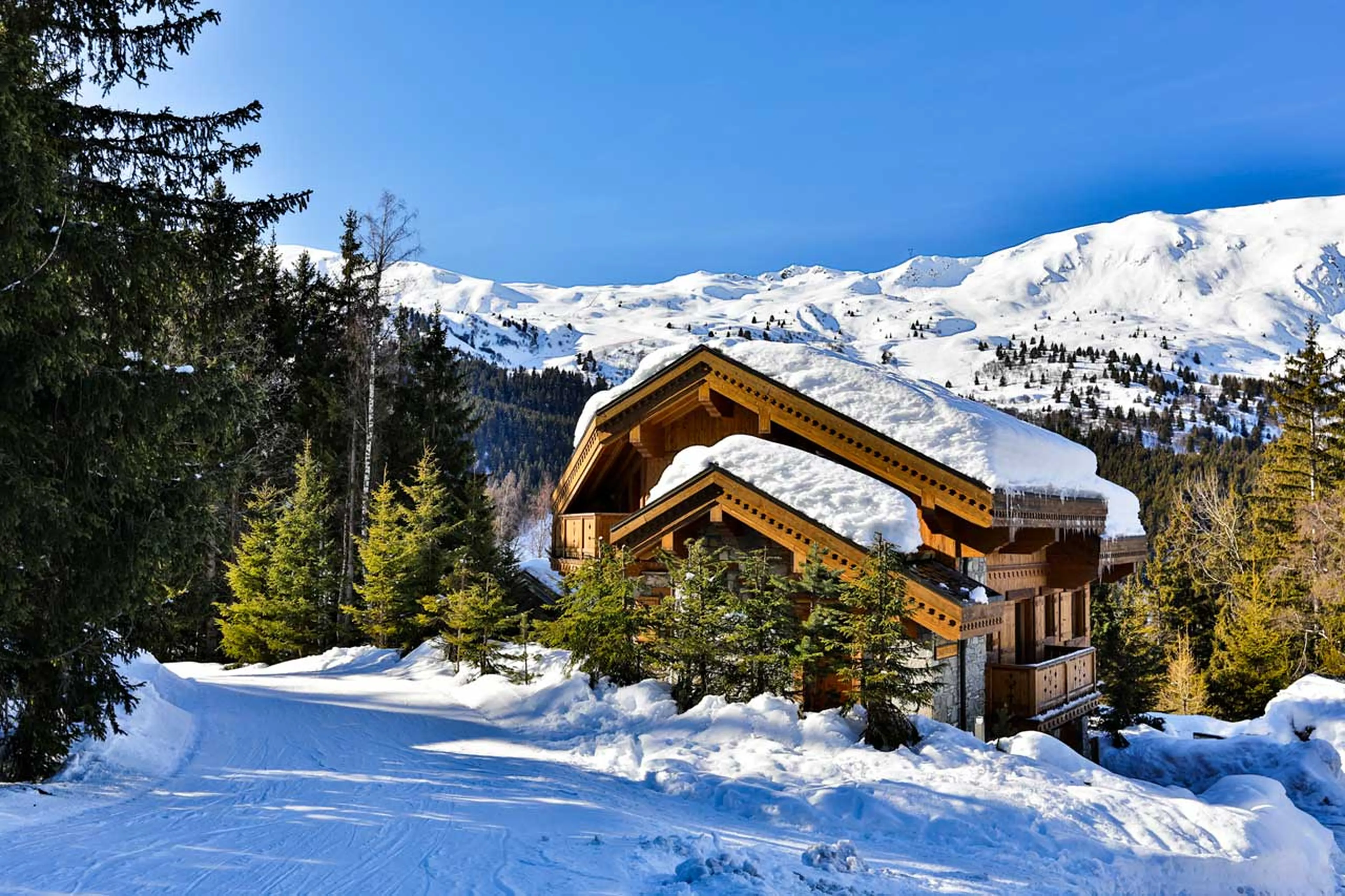 Quiet location of Chalet Trois Ours in Meribel