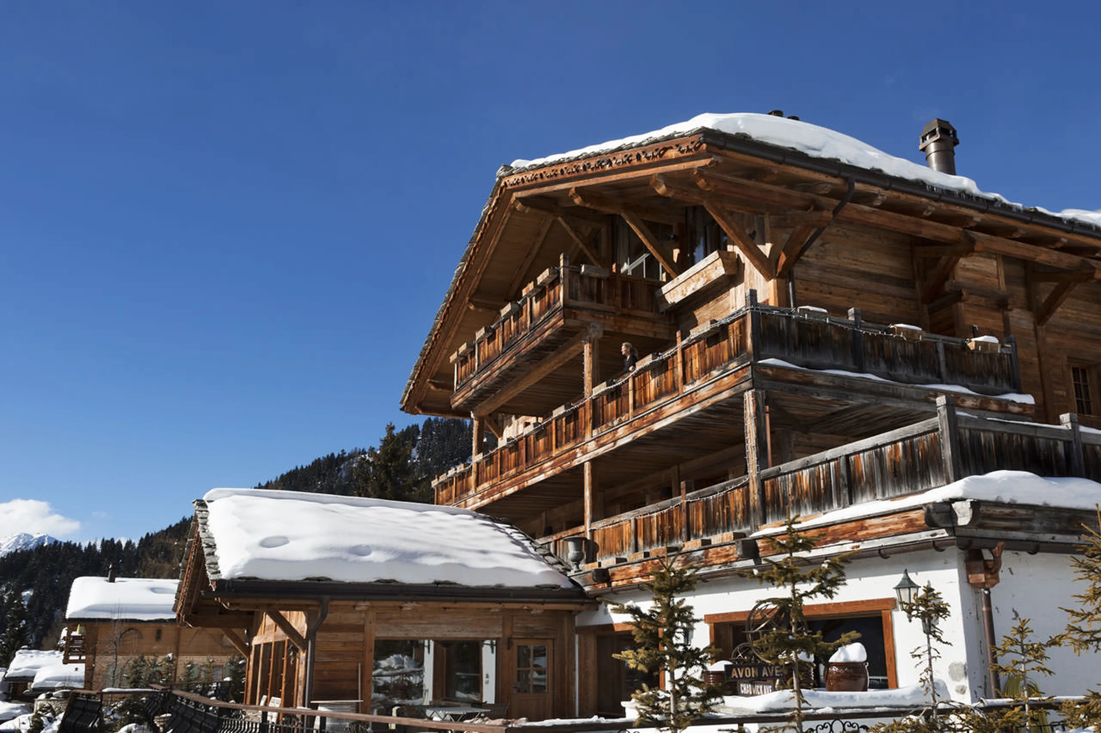 Exterior of Chalet Truffe Blanche in Verbier