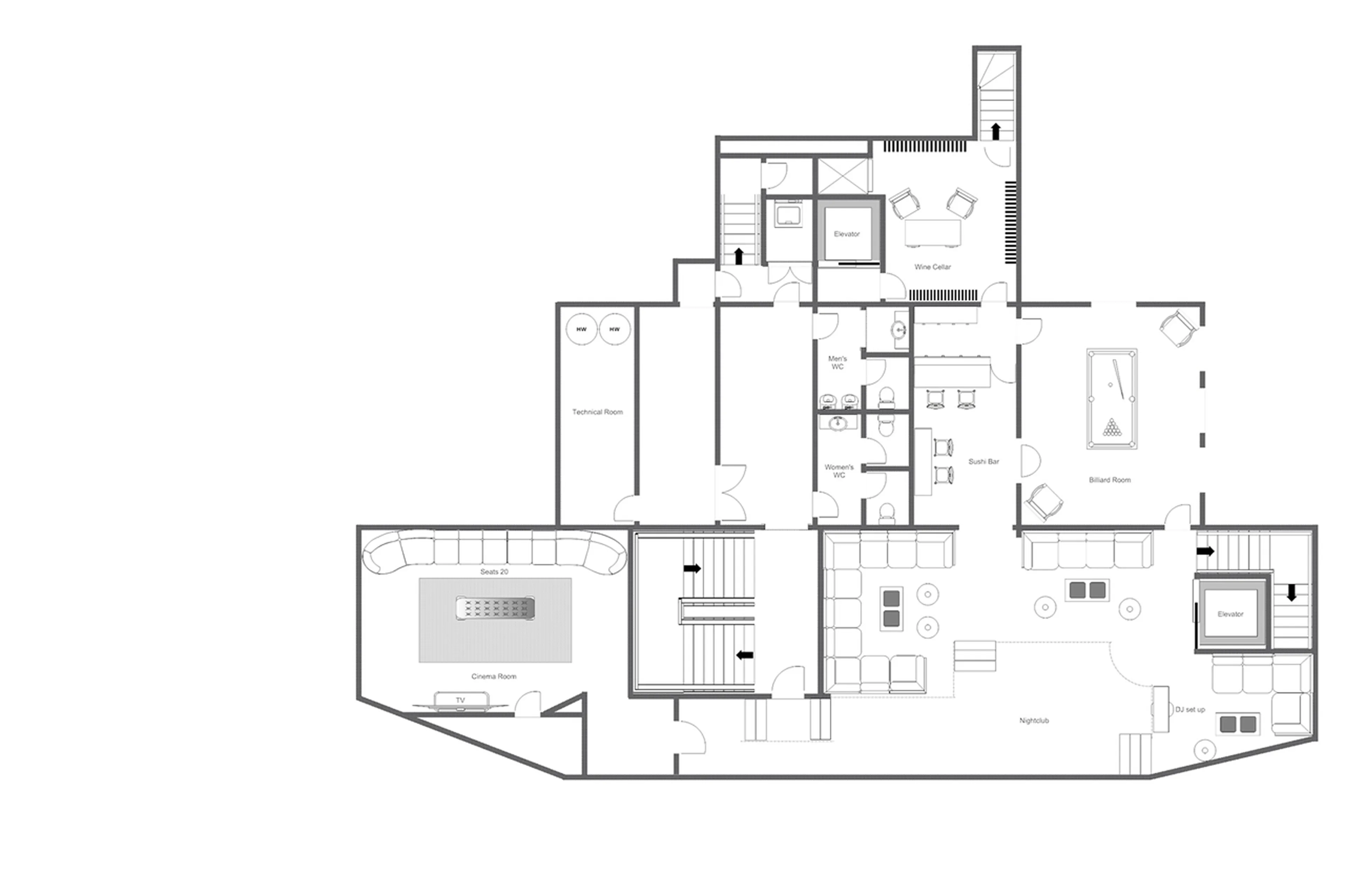chalet-truffe-blanche-verbier-floor-plan-lower-ground-floor