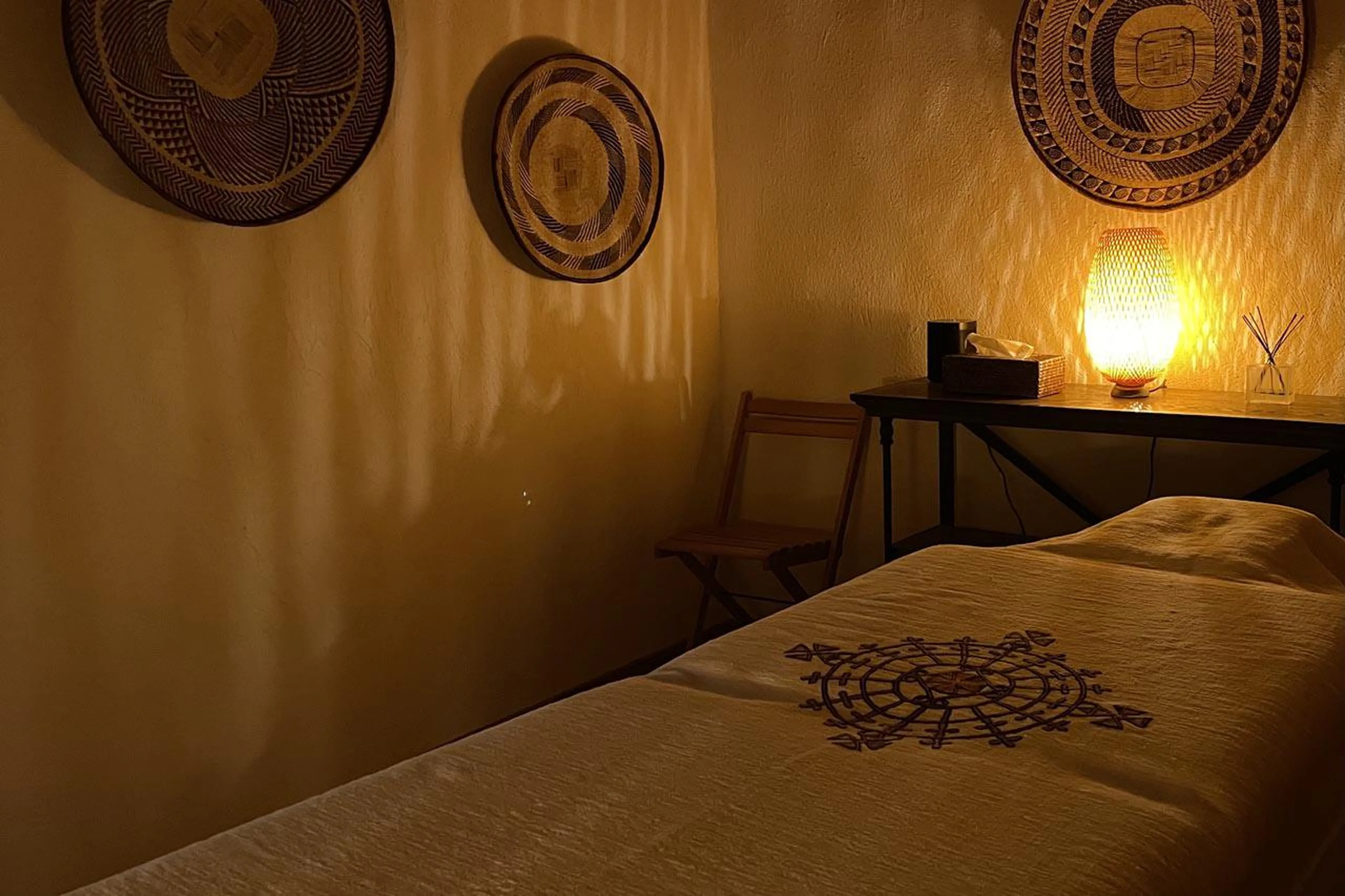 Massage room at Chalet Tschoder in St Anton