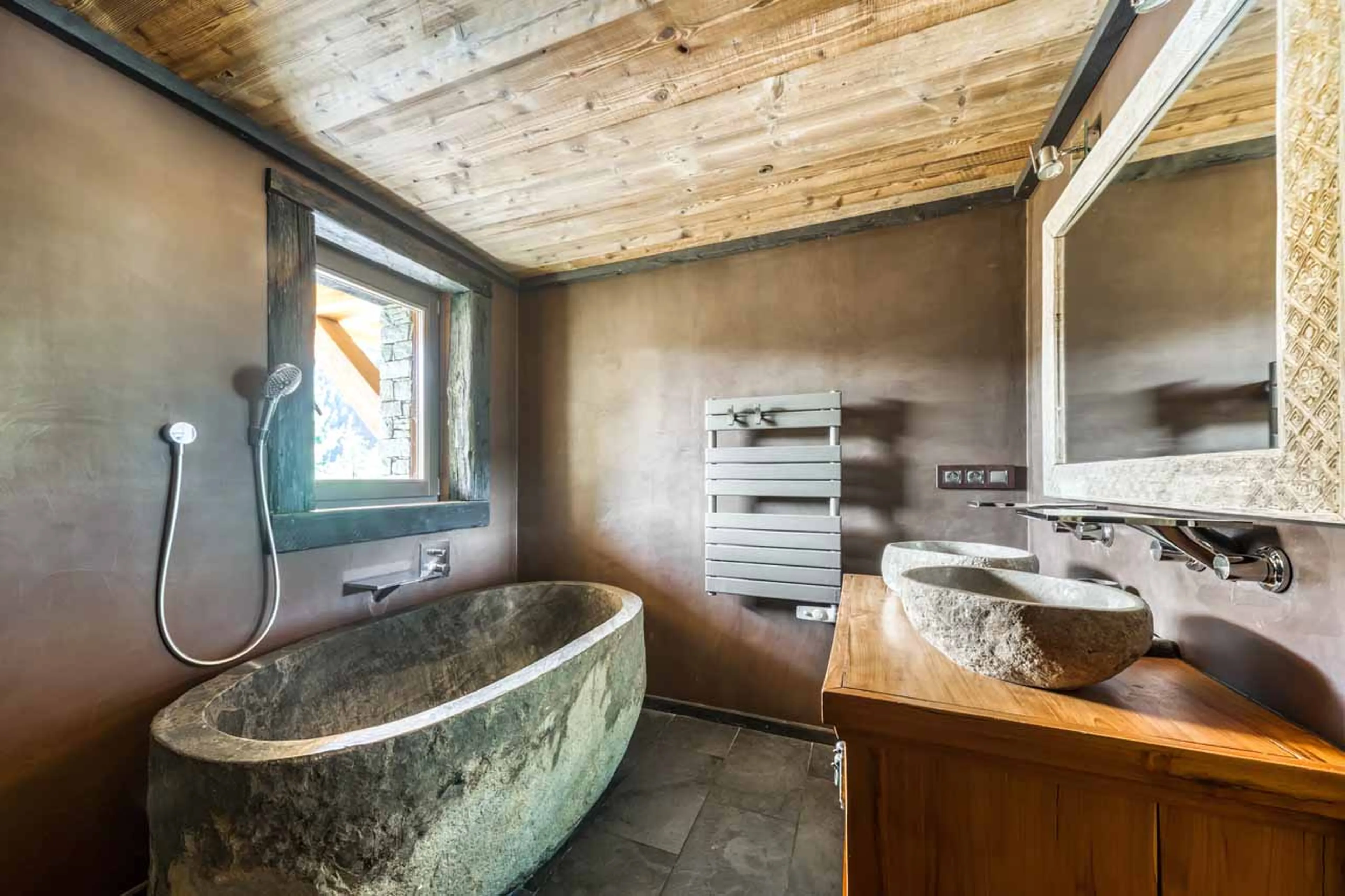 Bathroom two at Chalet Ubud in Tignes