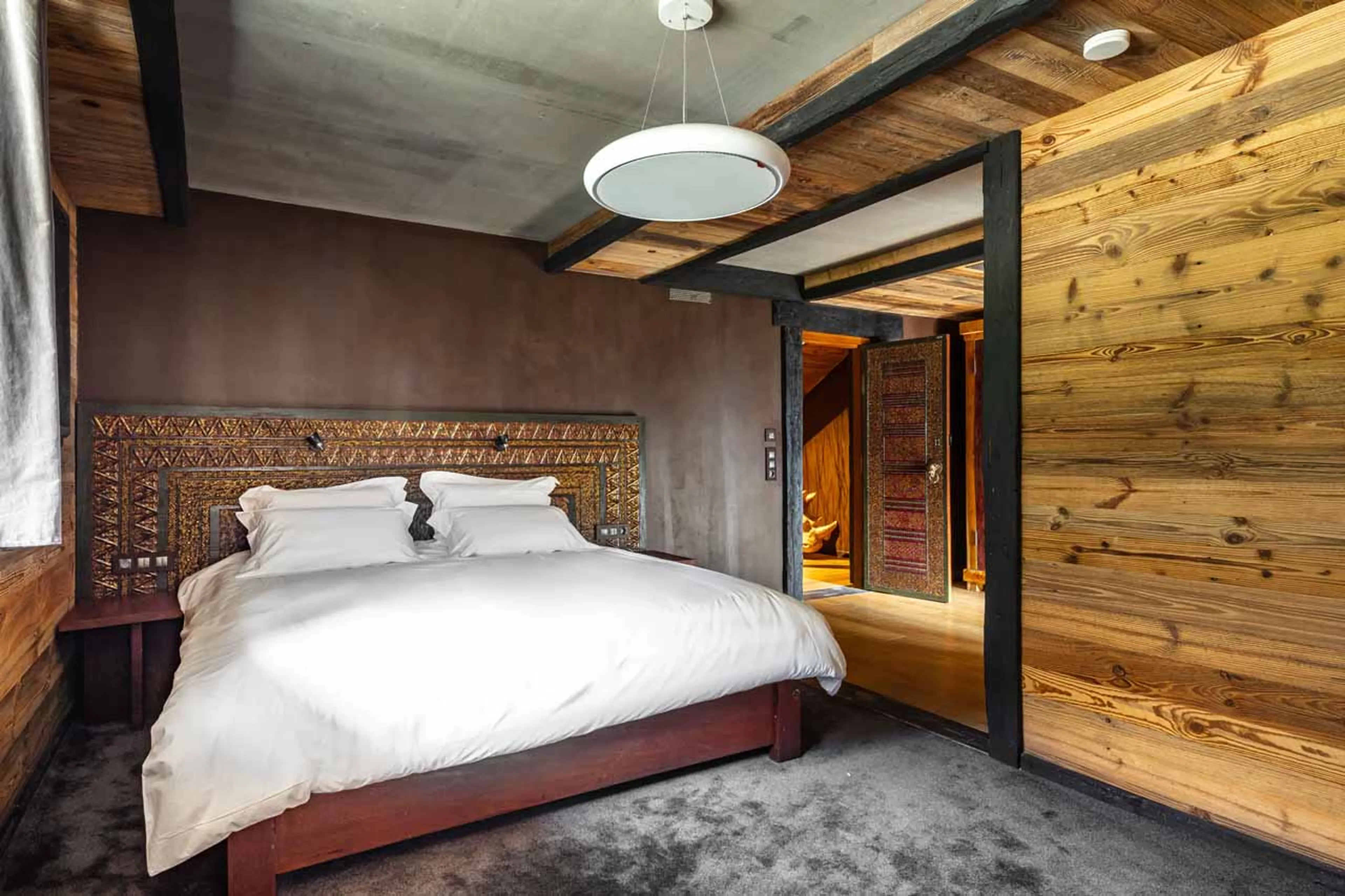 Bedroom four at Chalet Ubud in Tignes