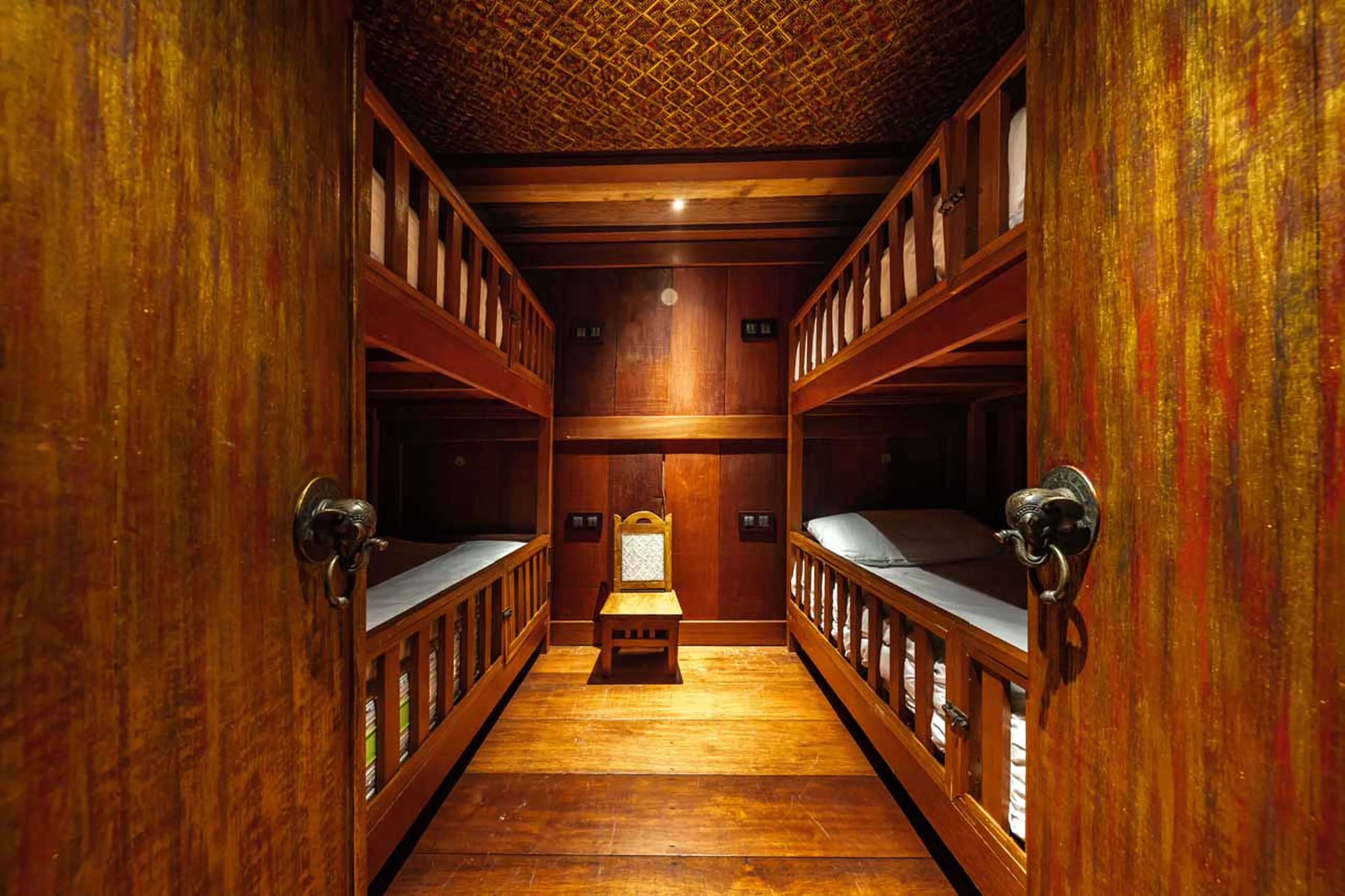 Bunk bedroom at Chalet Ubud in Tignes