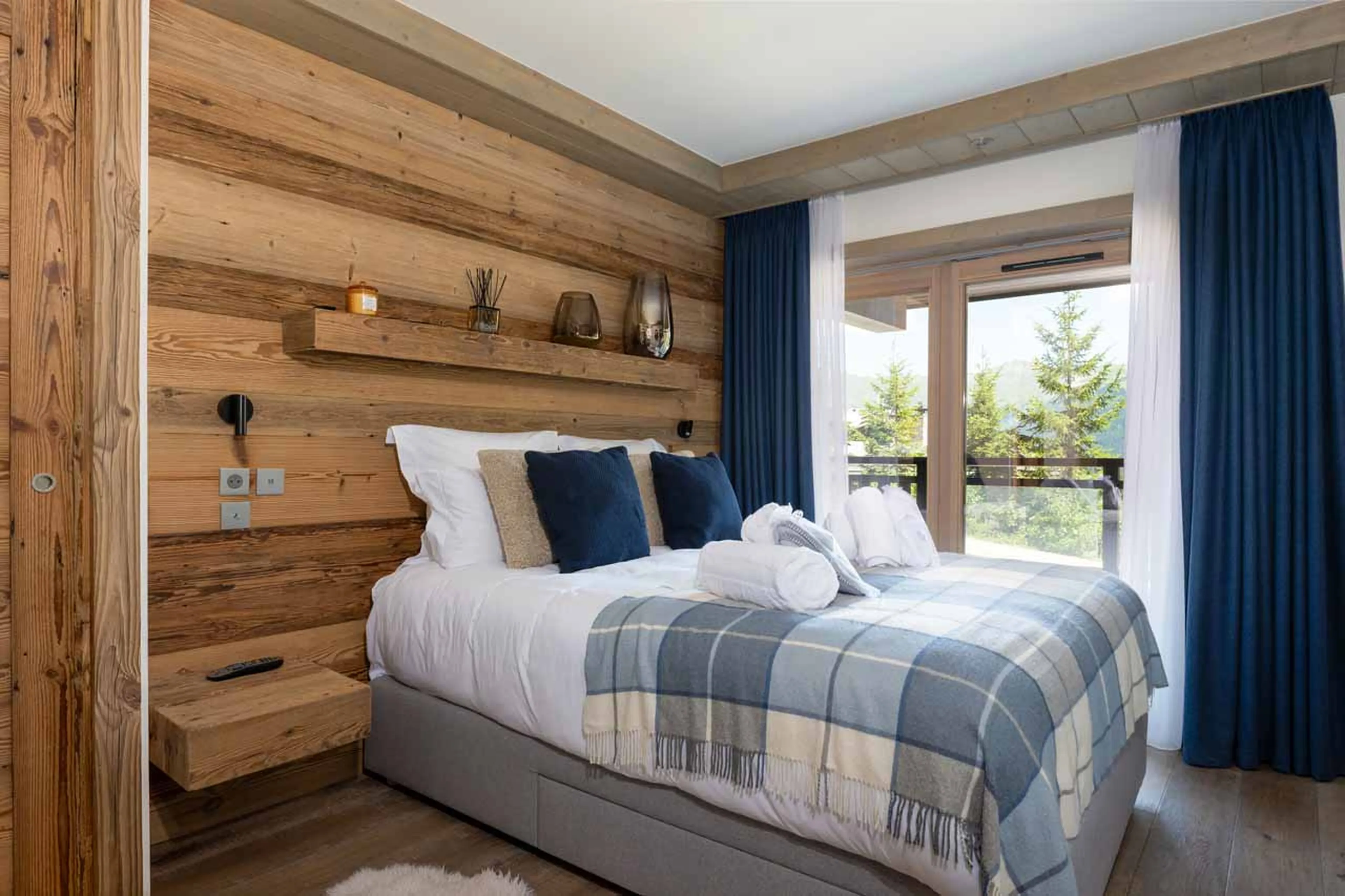 Bedroom 2 at Chalet Ursus in Courchevel 1650