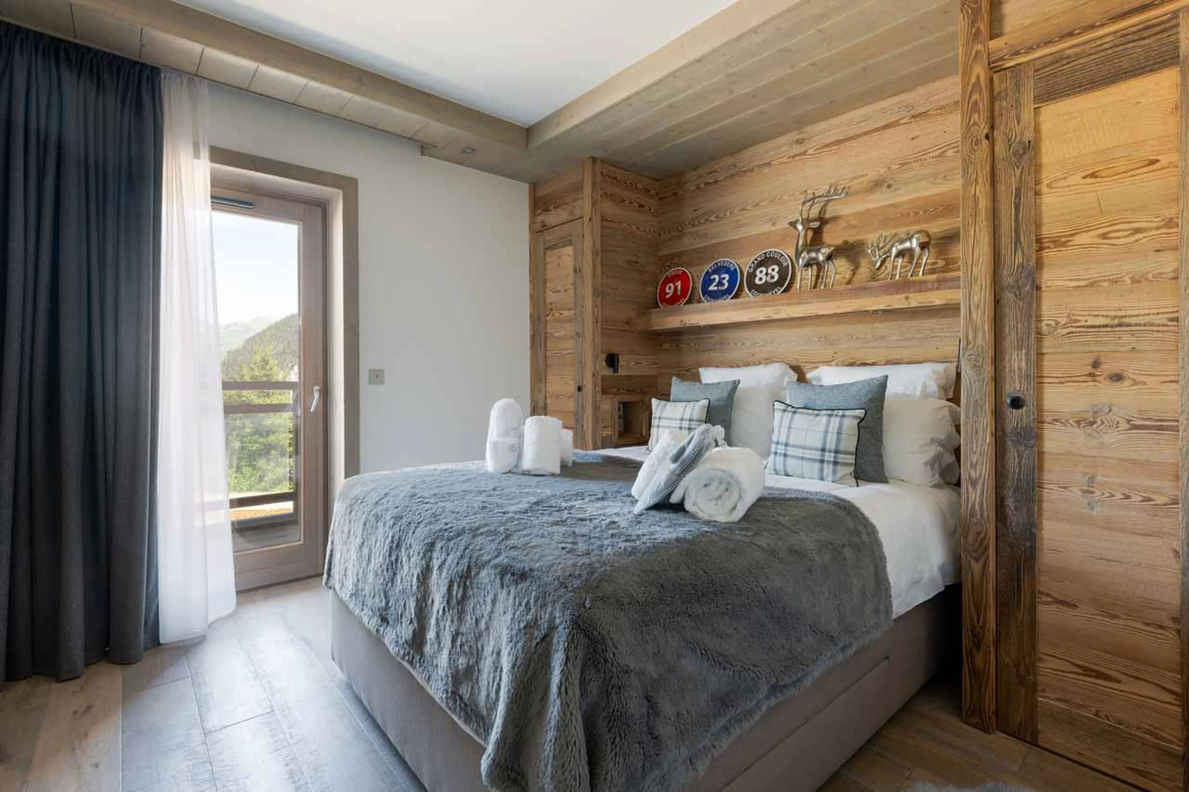 Bedroom 3 at Chalet Ursus in Courchevel 1650