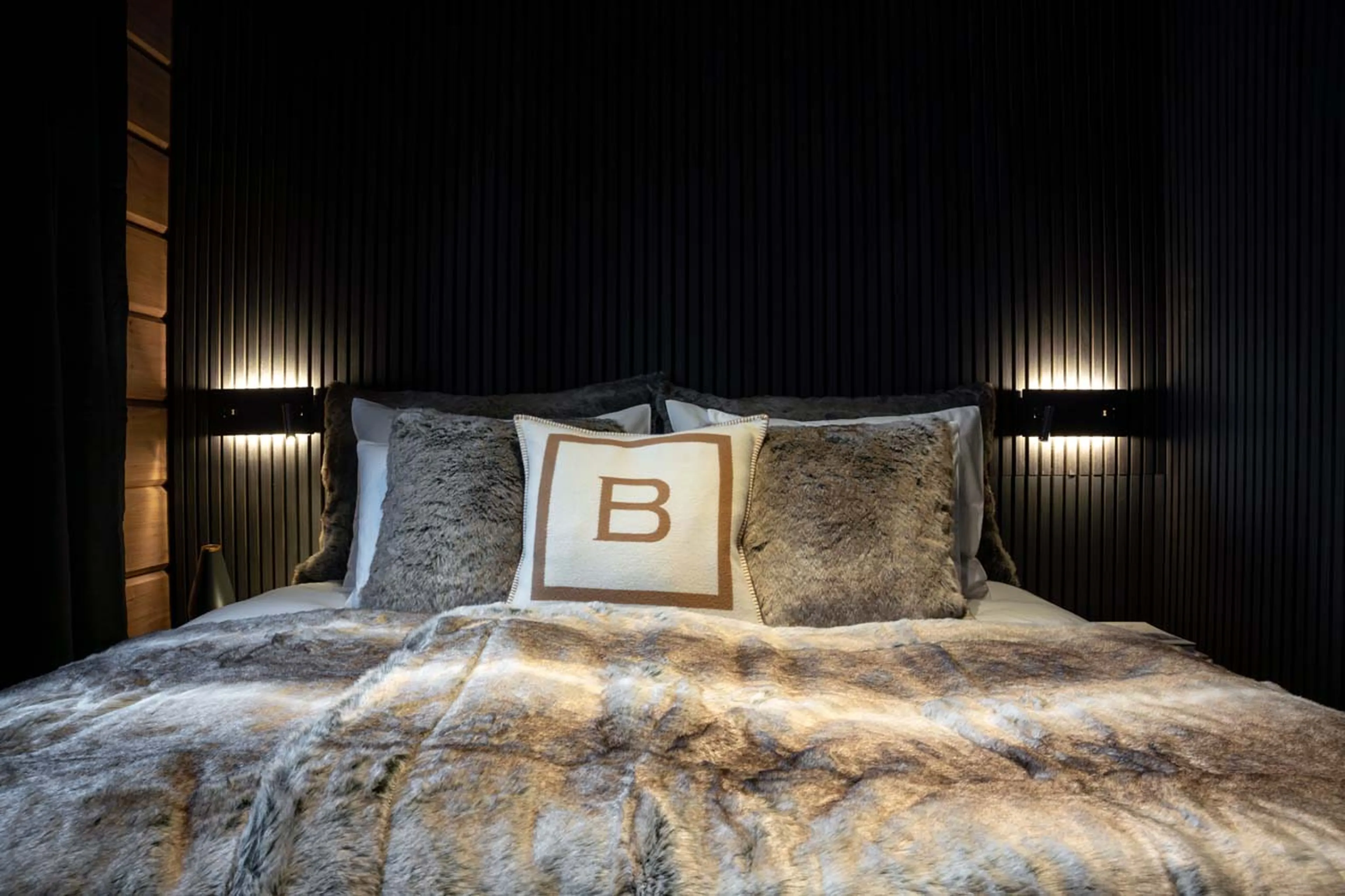 Bedroom 4 double at Chalet Utsu in Levi, Finland