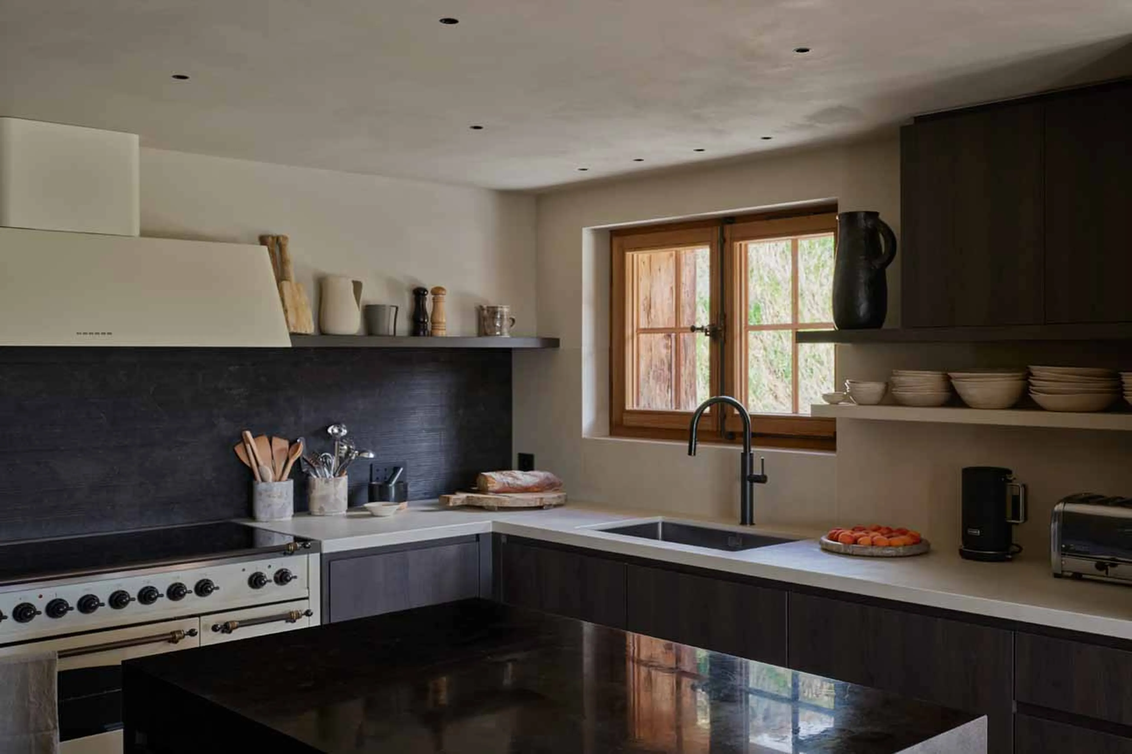 Kitchen at Vallon D'Arbi in Verbier