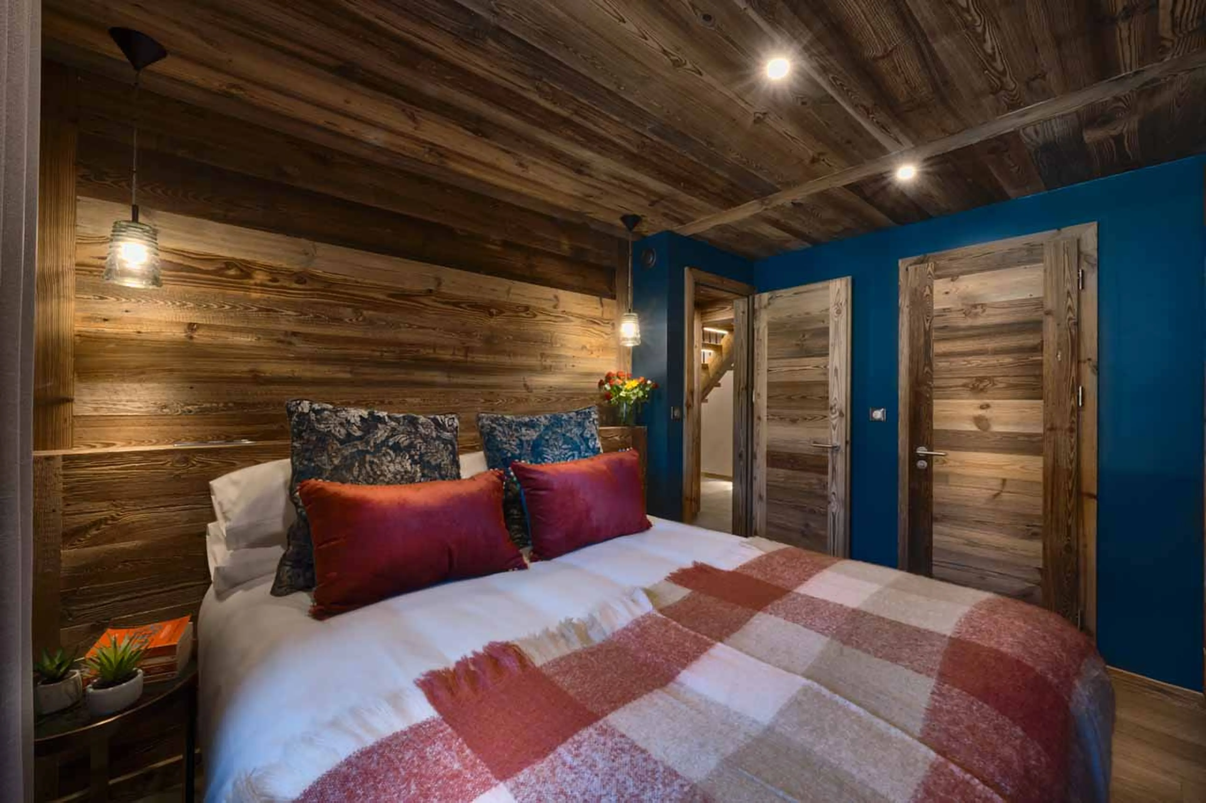 Bedroom three at Chalet Vesper in Morzine