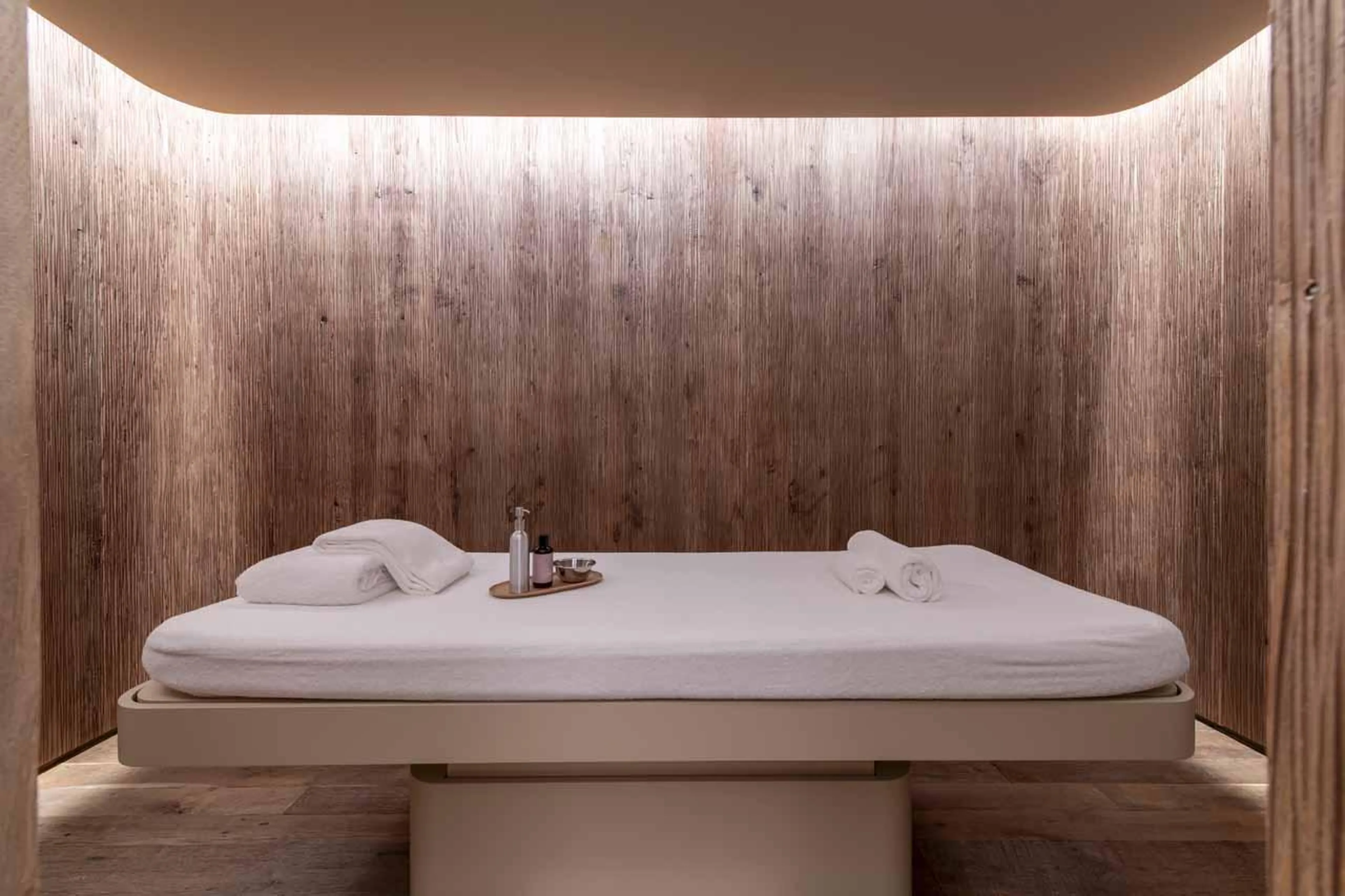 Treatment room at Chalet Vicuna in Verbier