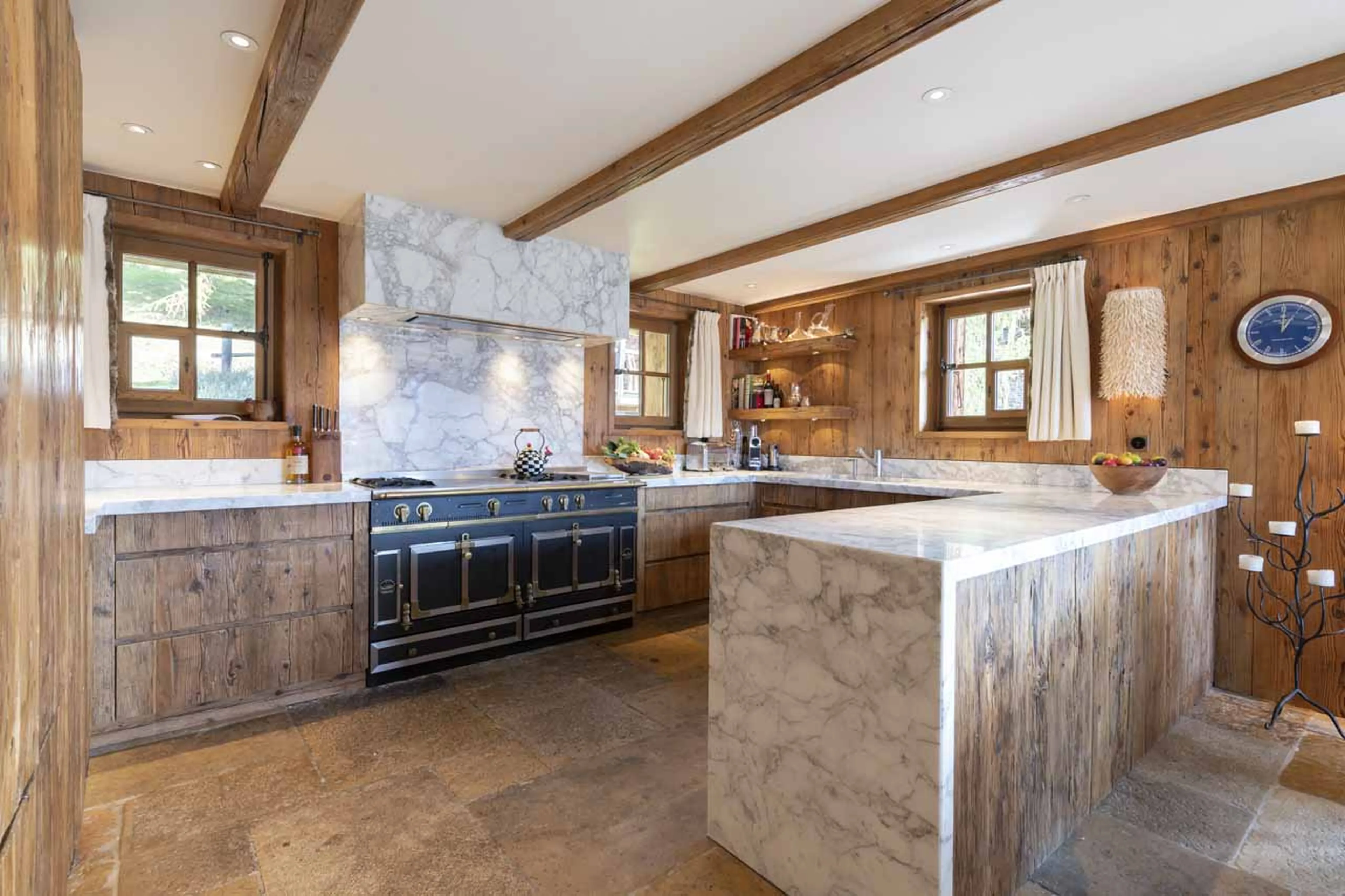 Kitchen at Chalet Virmadisa in Verbier