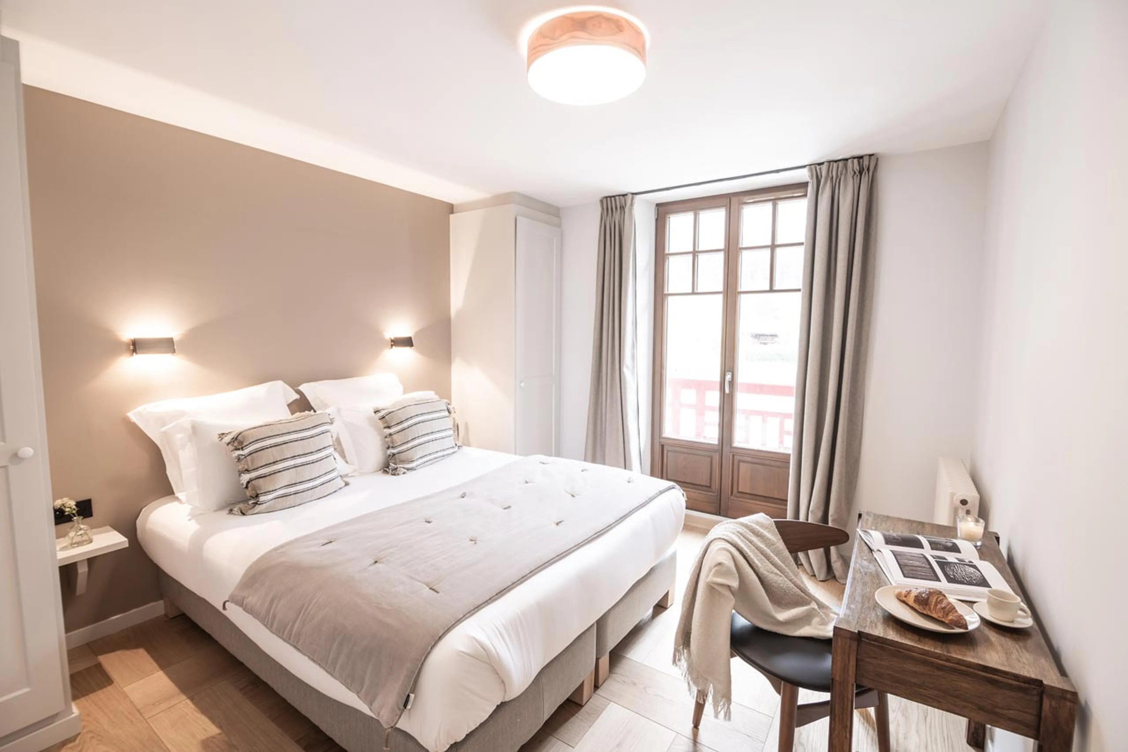 Bedroom at Chalet Le Volet Rouge in Chamonix