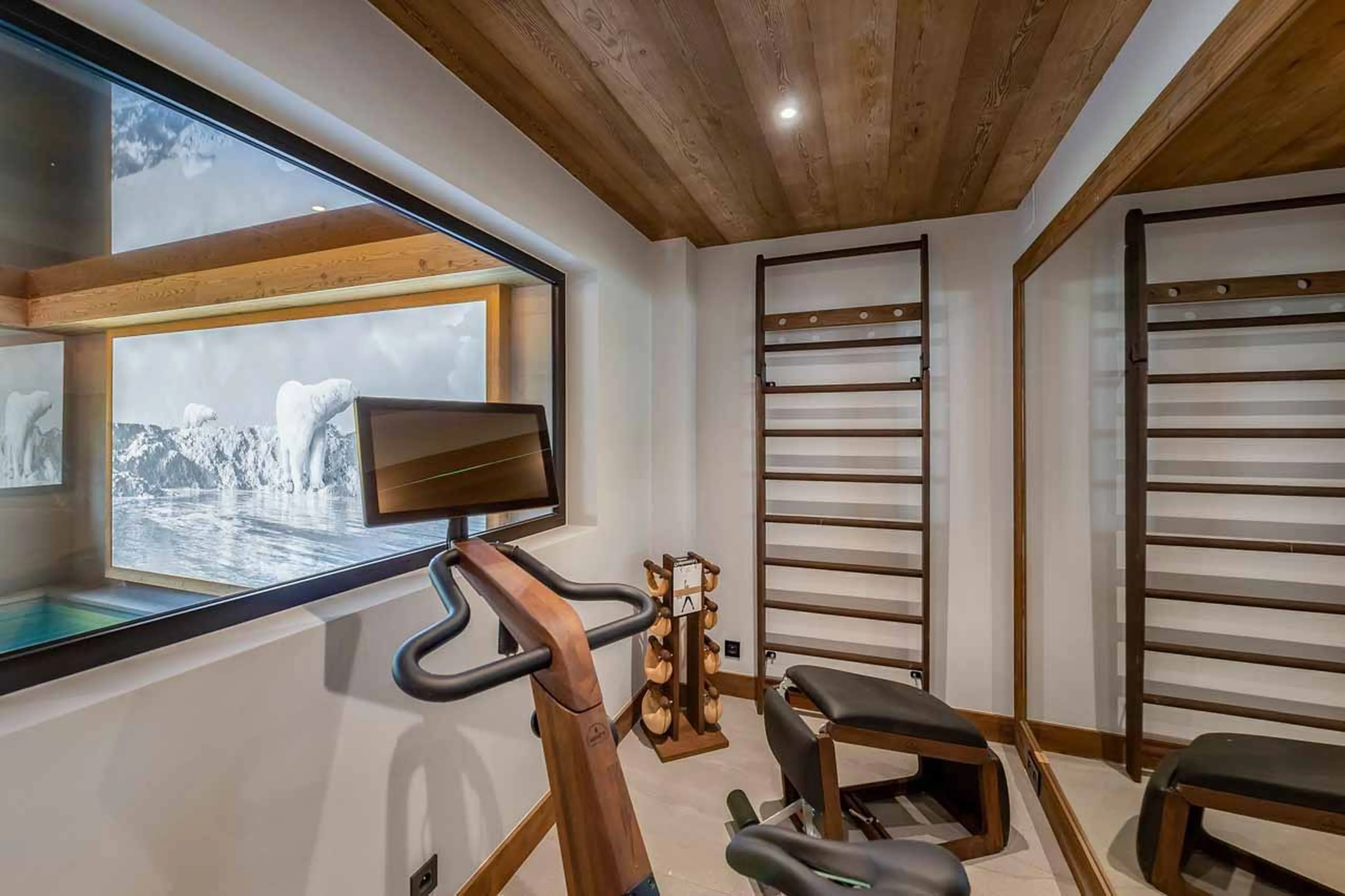 Fitness at Chalet Whymper in Megeve
