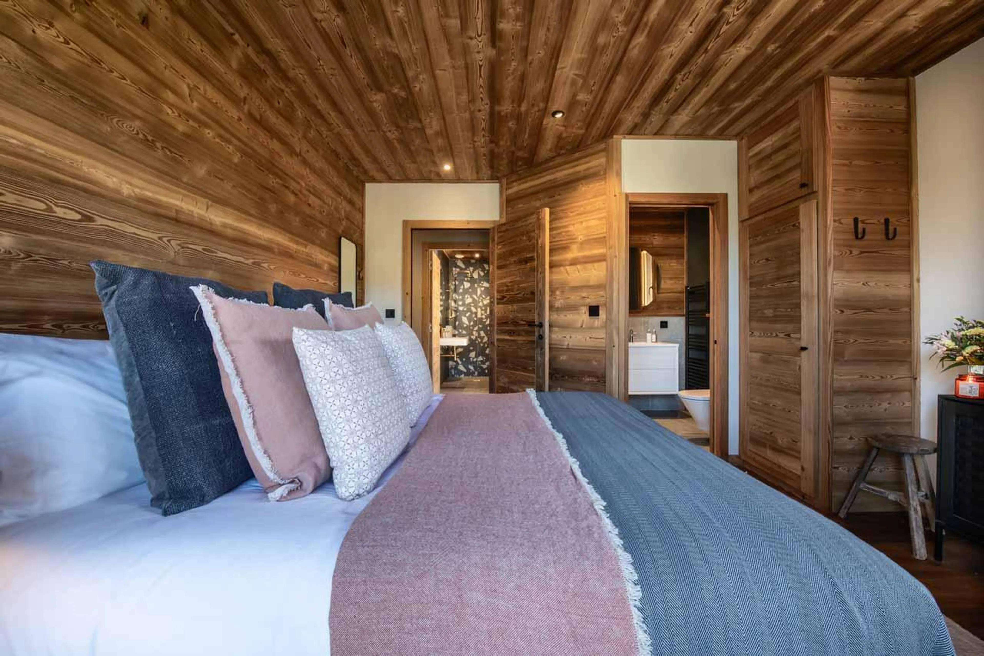 Bedroom four at Chalet Xanadu in Morzine