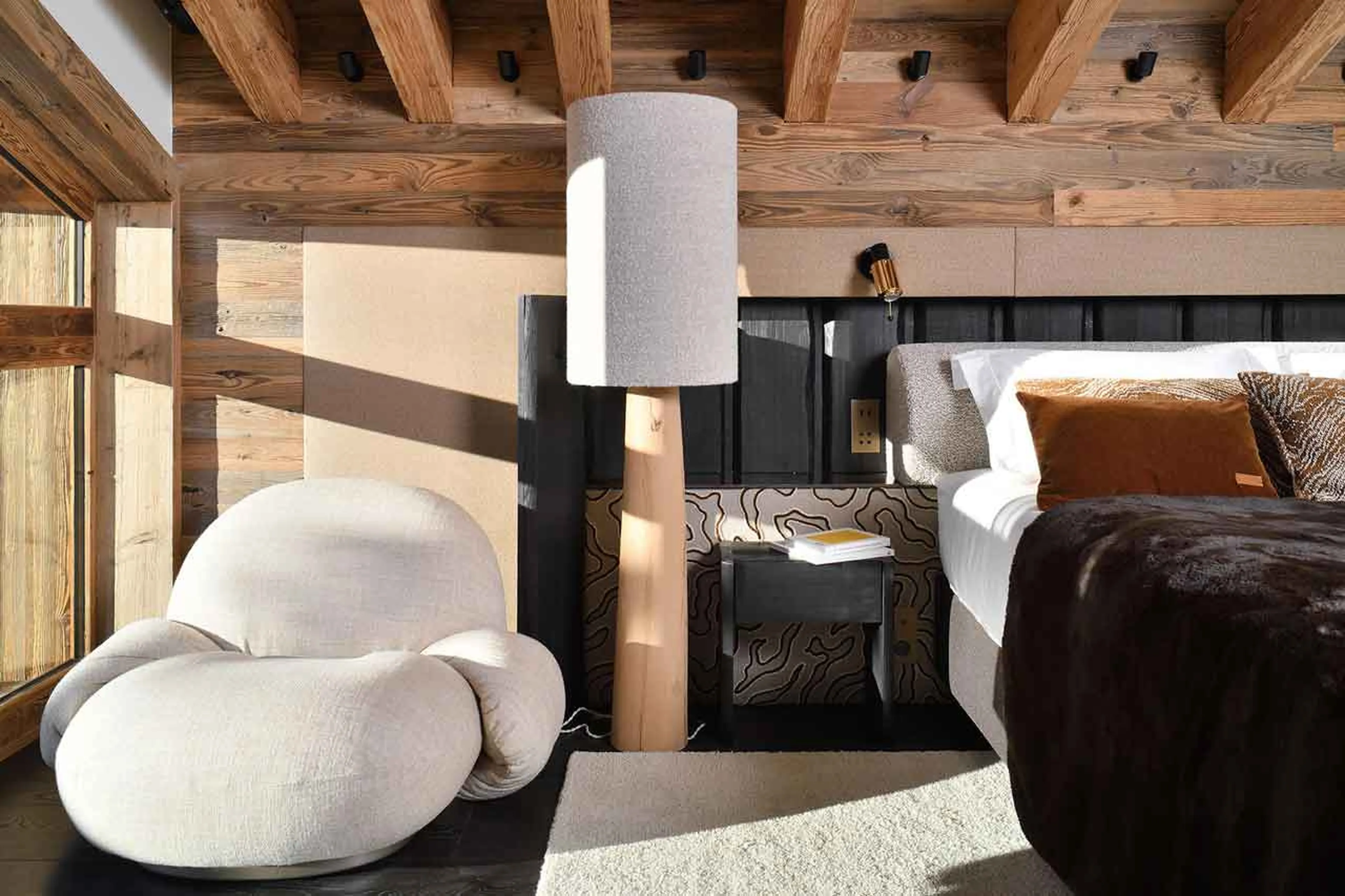 Bedroom 7 at Chalet Yin & Yang in Courchevel 1850