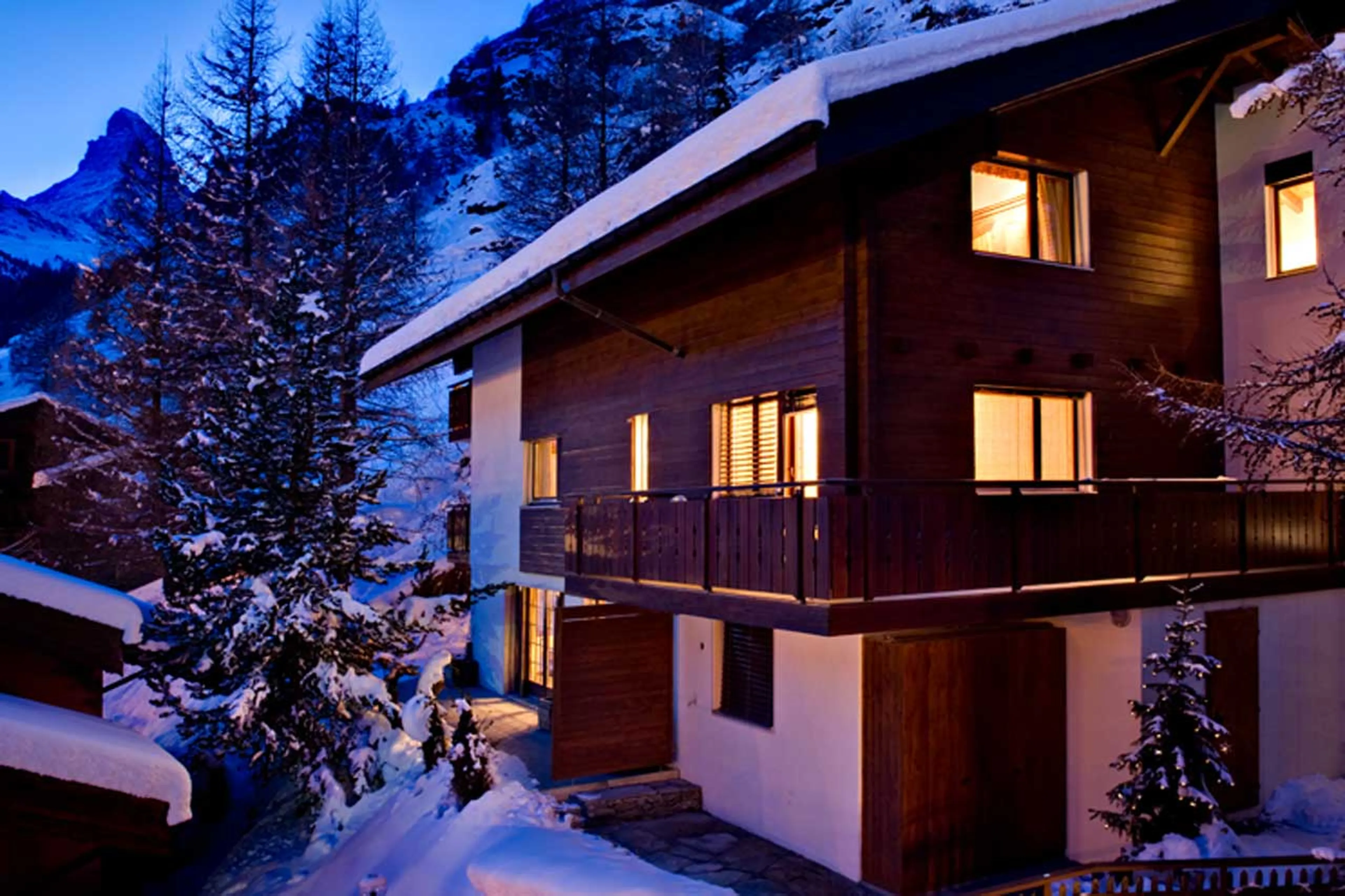 Exterior of Chalet Zen in Zermatt