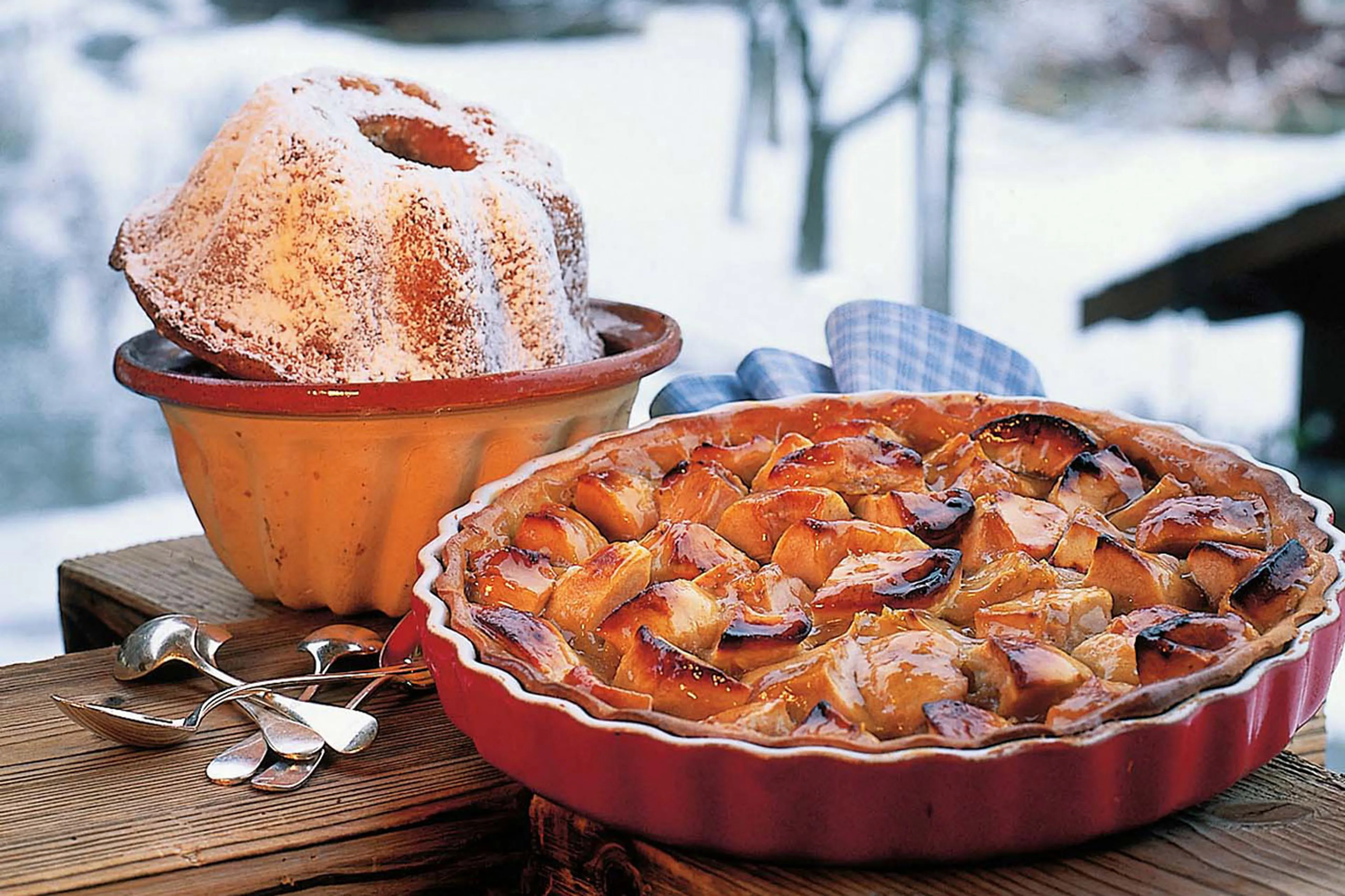 Lunch at a restaurant in Chamonix centre