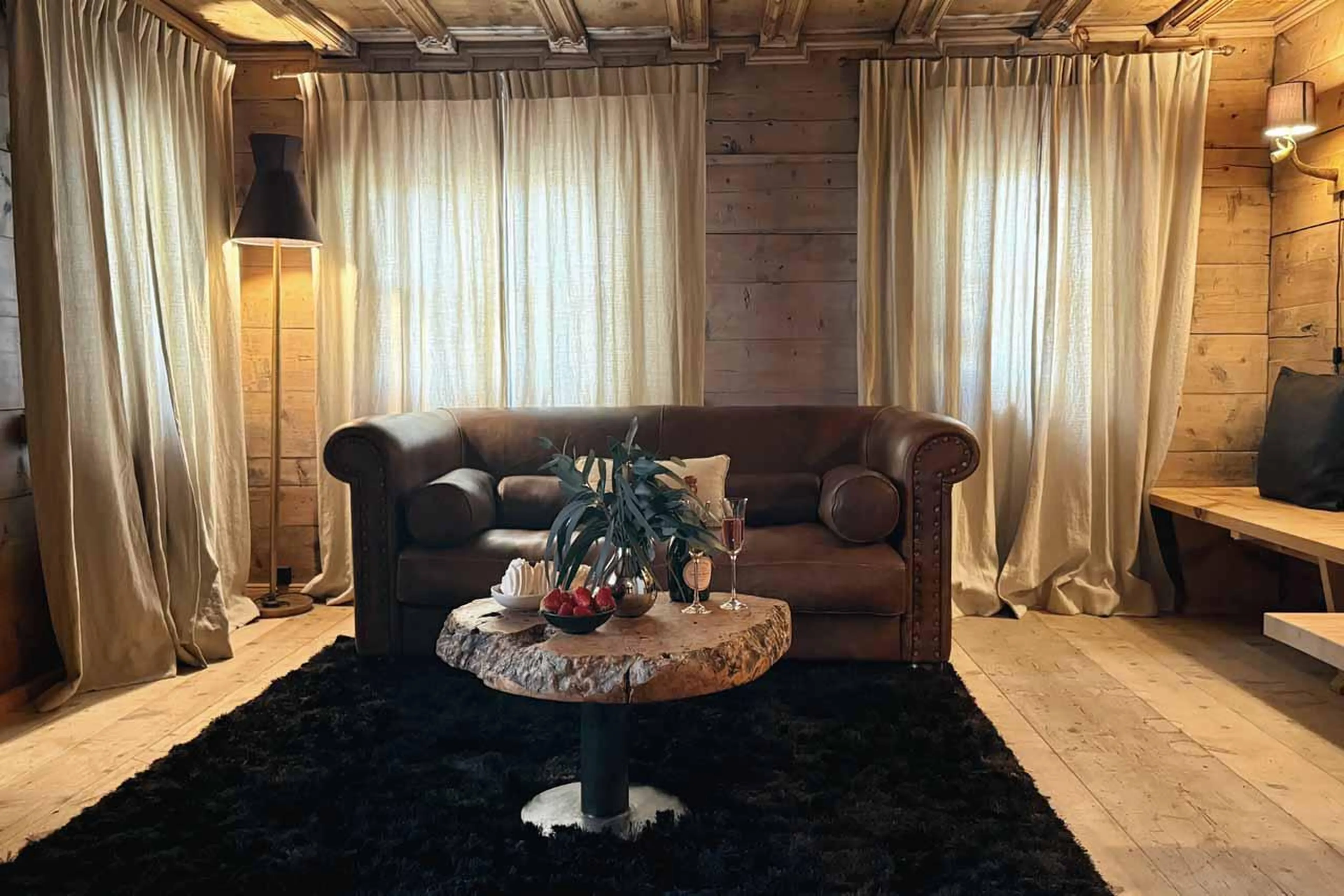 Stube at Chesa Laret in St Moritz