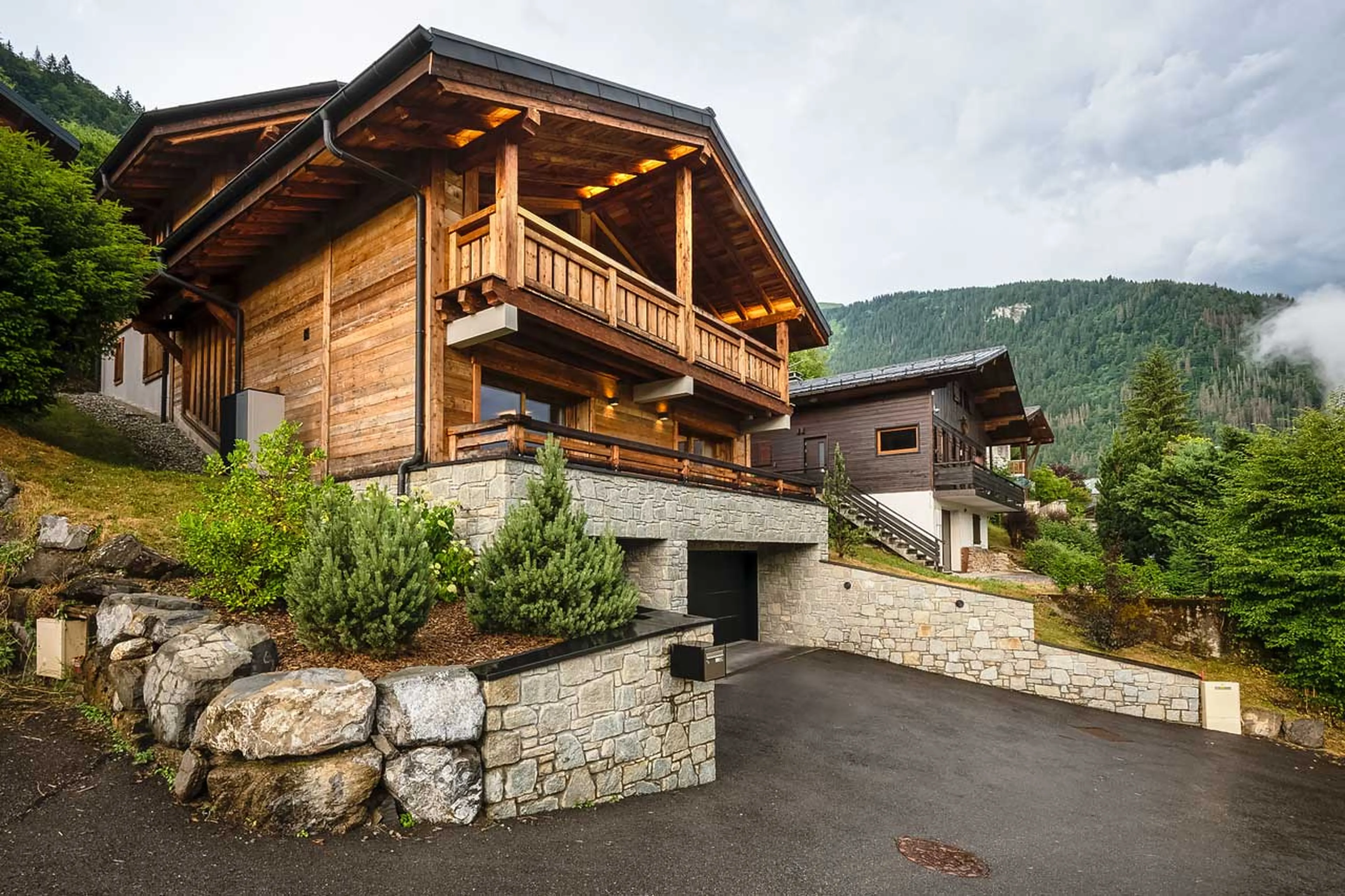 Exterior of Chalet Genevieve in Morzine