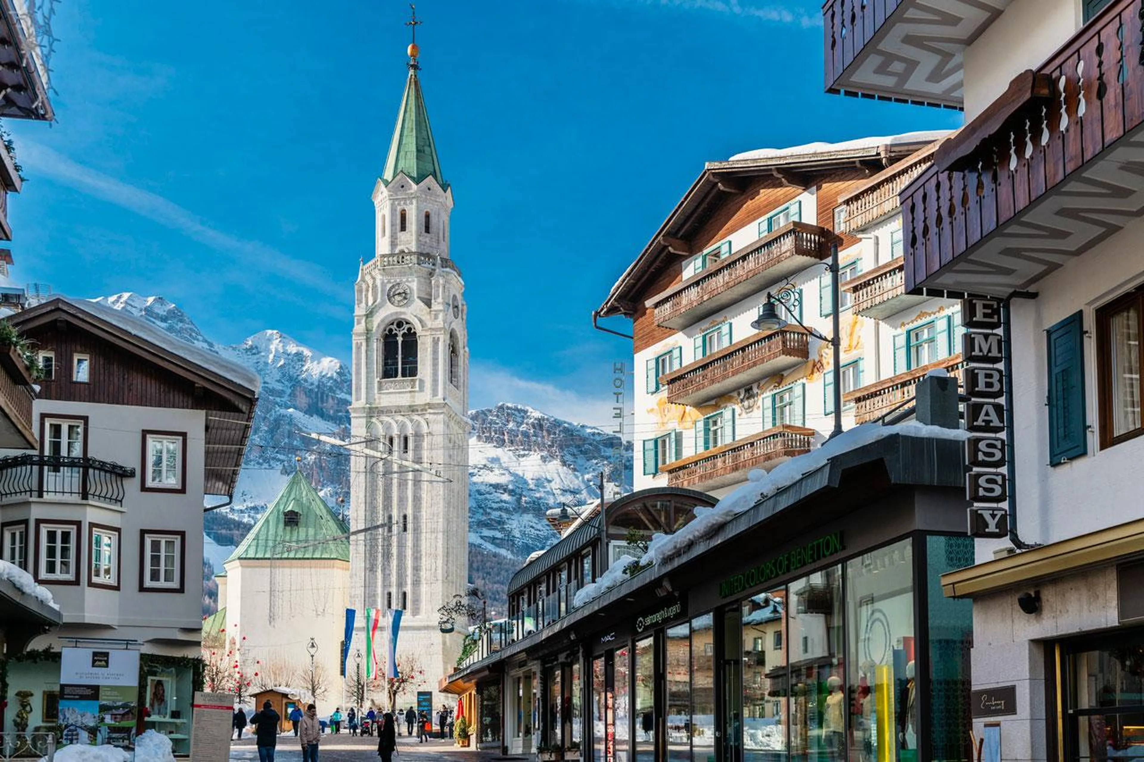 Designer shopping in Cortina d'Ampezzo