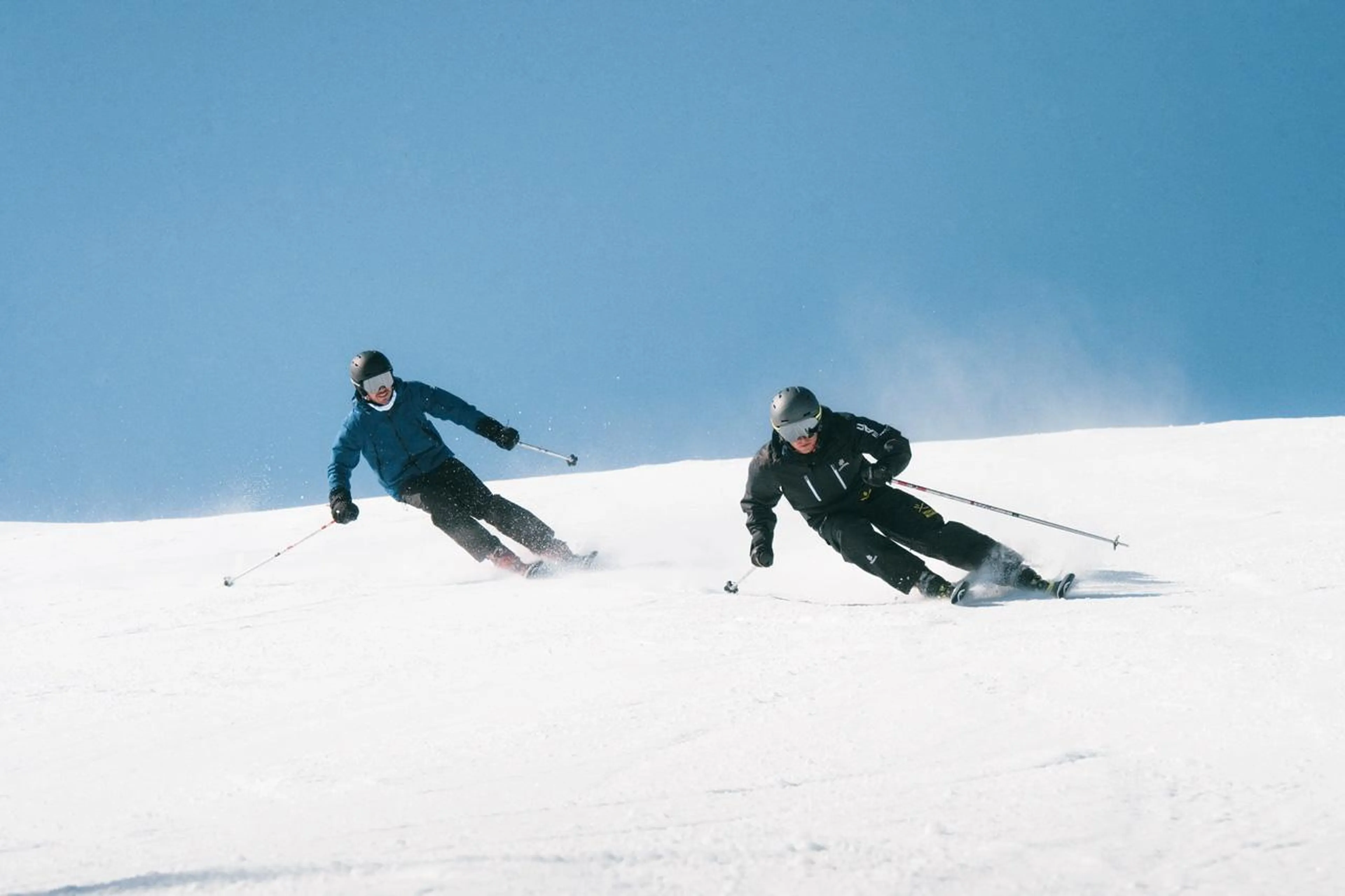 Skiing in Courchevel