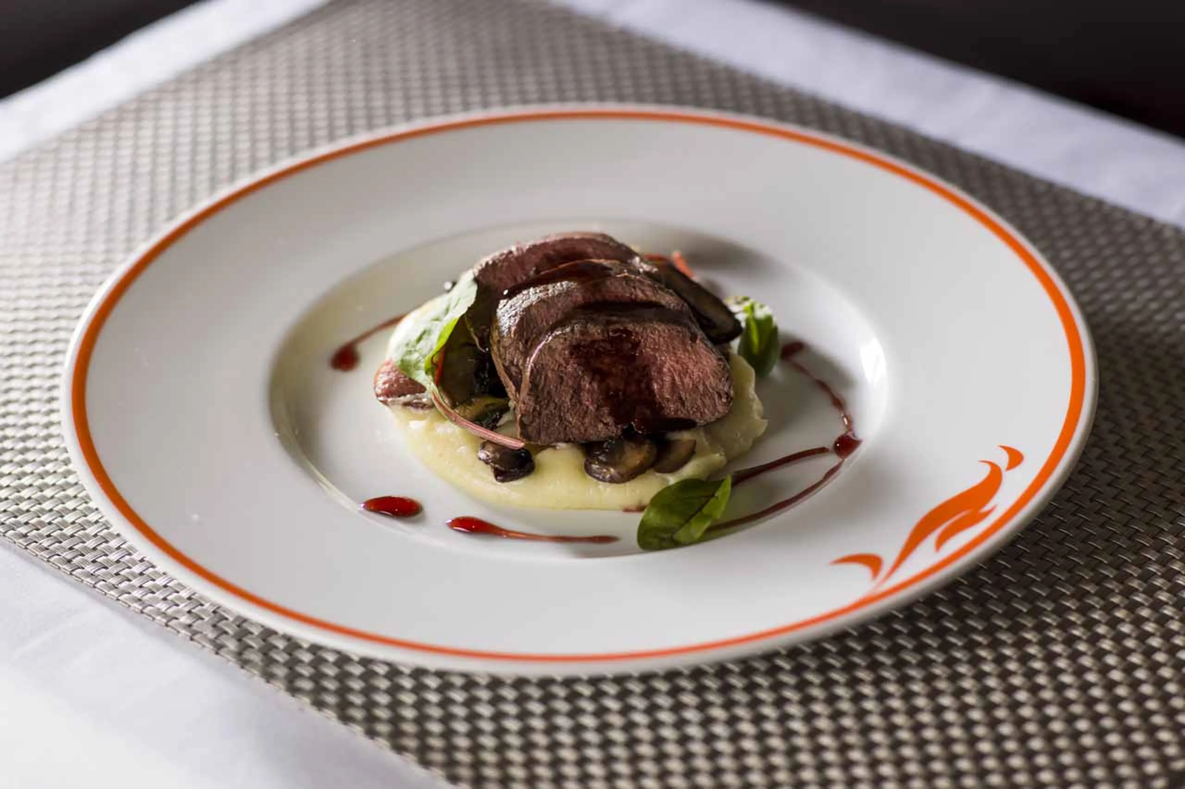 Dinner aboard Yacht Firebird