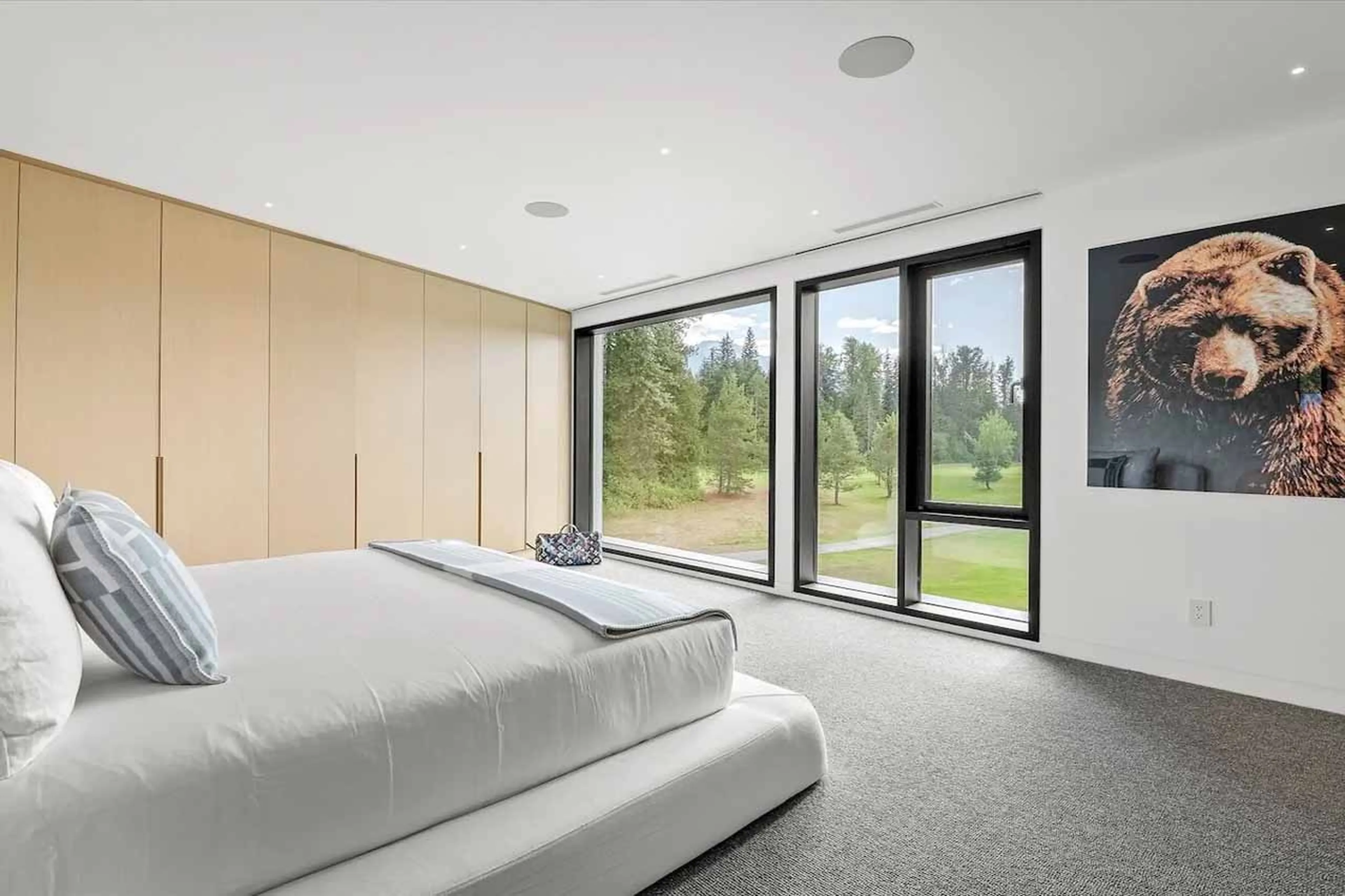 Bedroom 1 view at Cypress Estate in Whistler