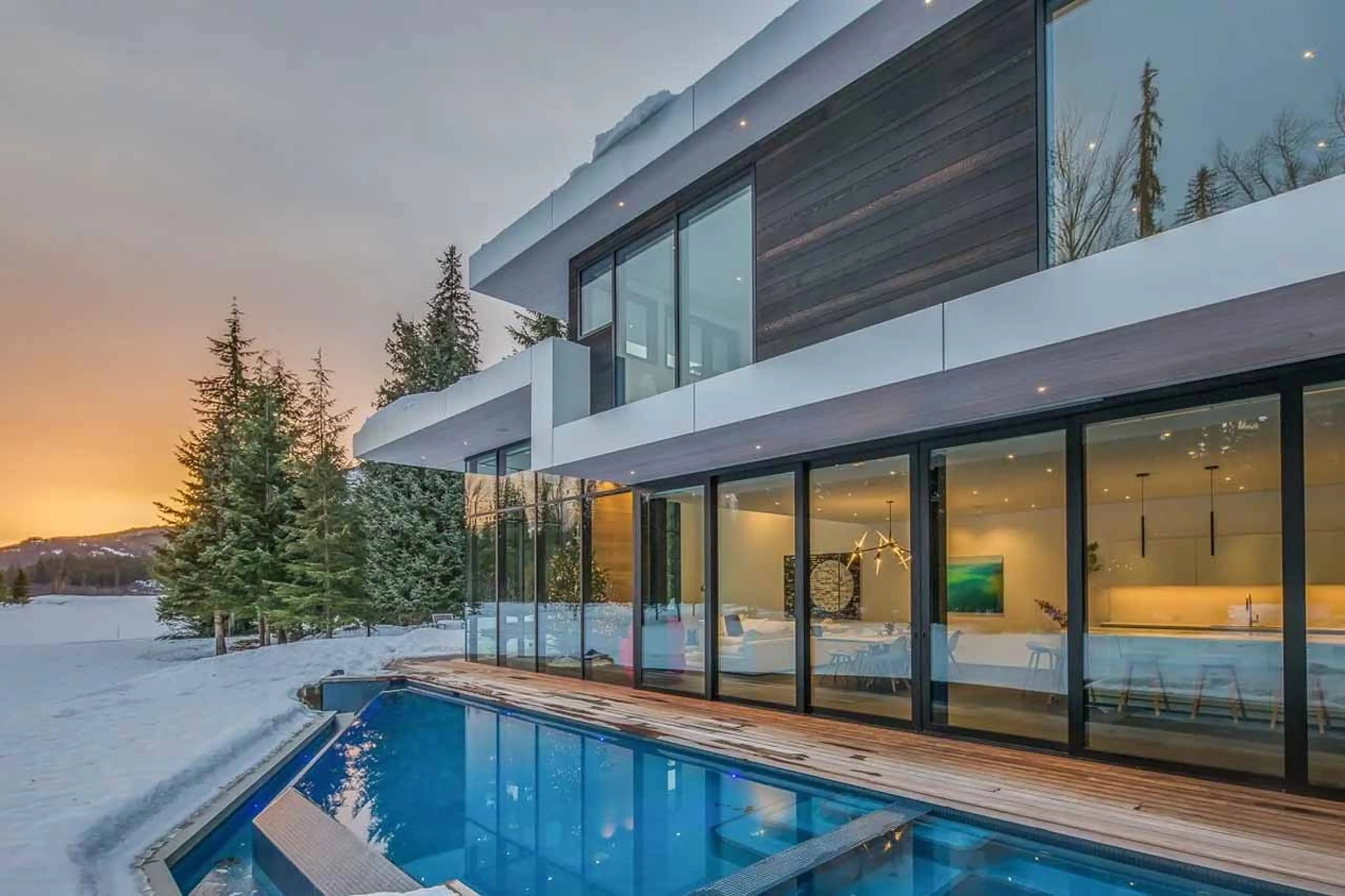 Pool at Cypress Estate in Whistler