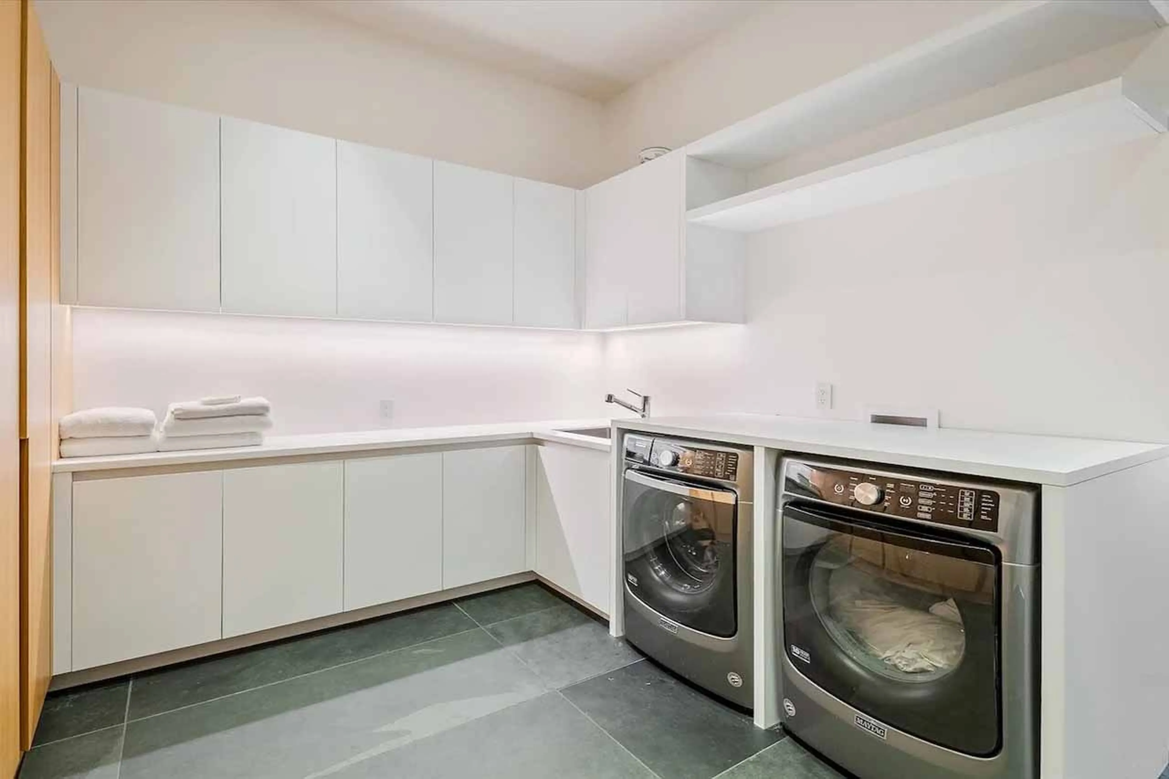 Laundry room at Cypress Estate in Whistler