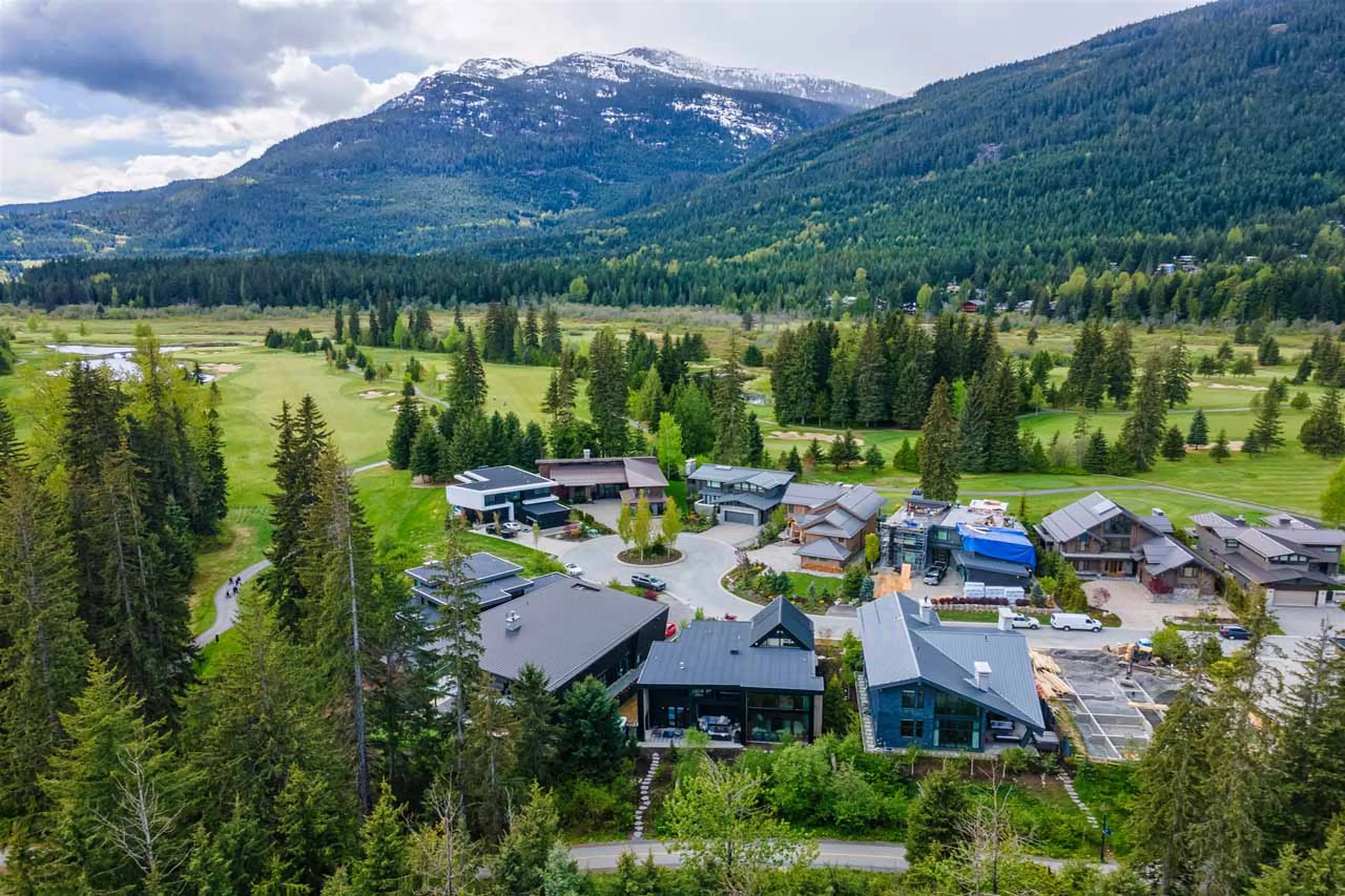 Drone at Cypress Sky Retreat in Whistler