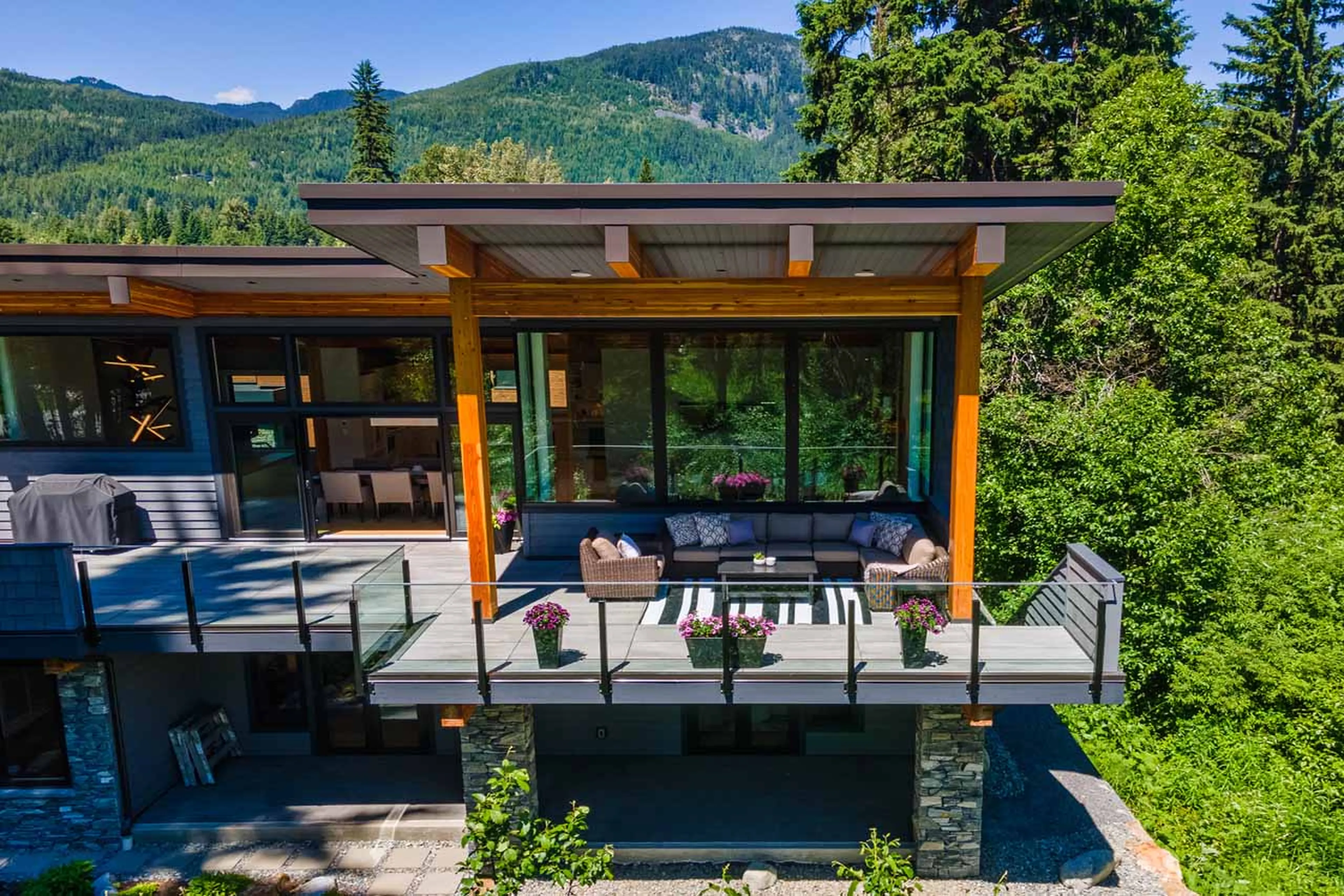 Balcony at Cypress Stoneglade in Whistler