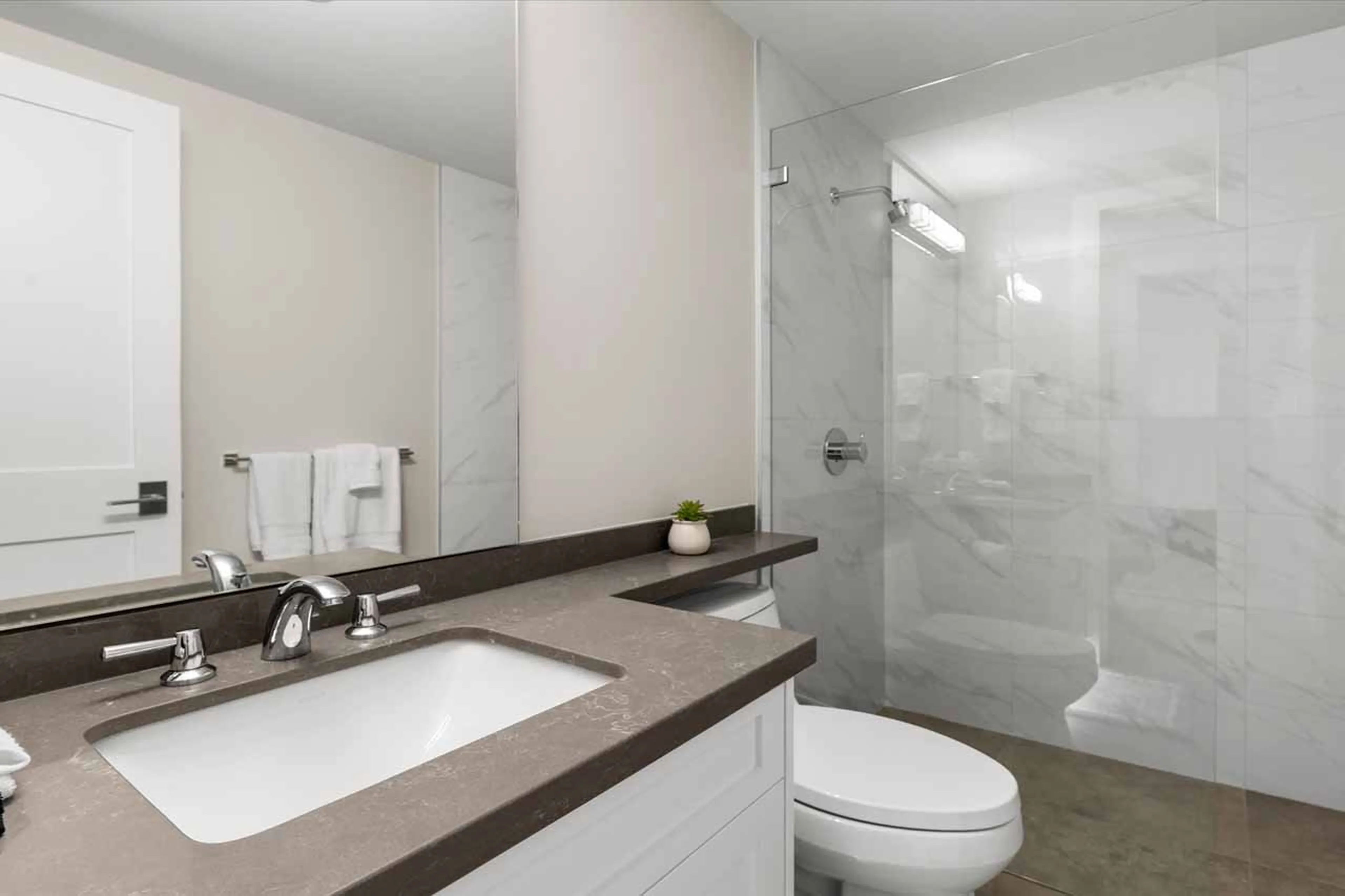 Shared bathroom at Cypress Stoneglade in Whistler