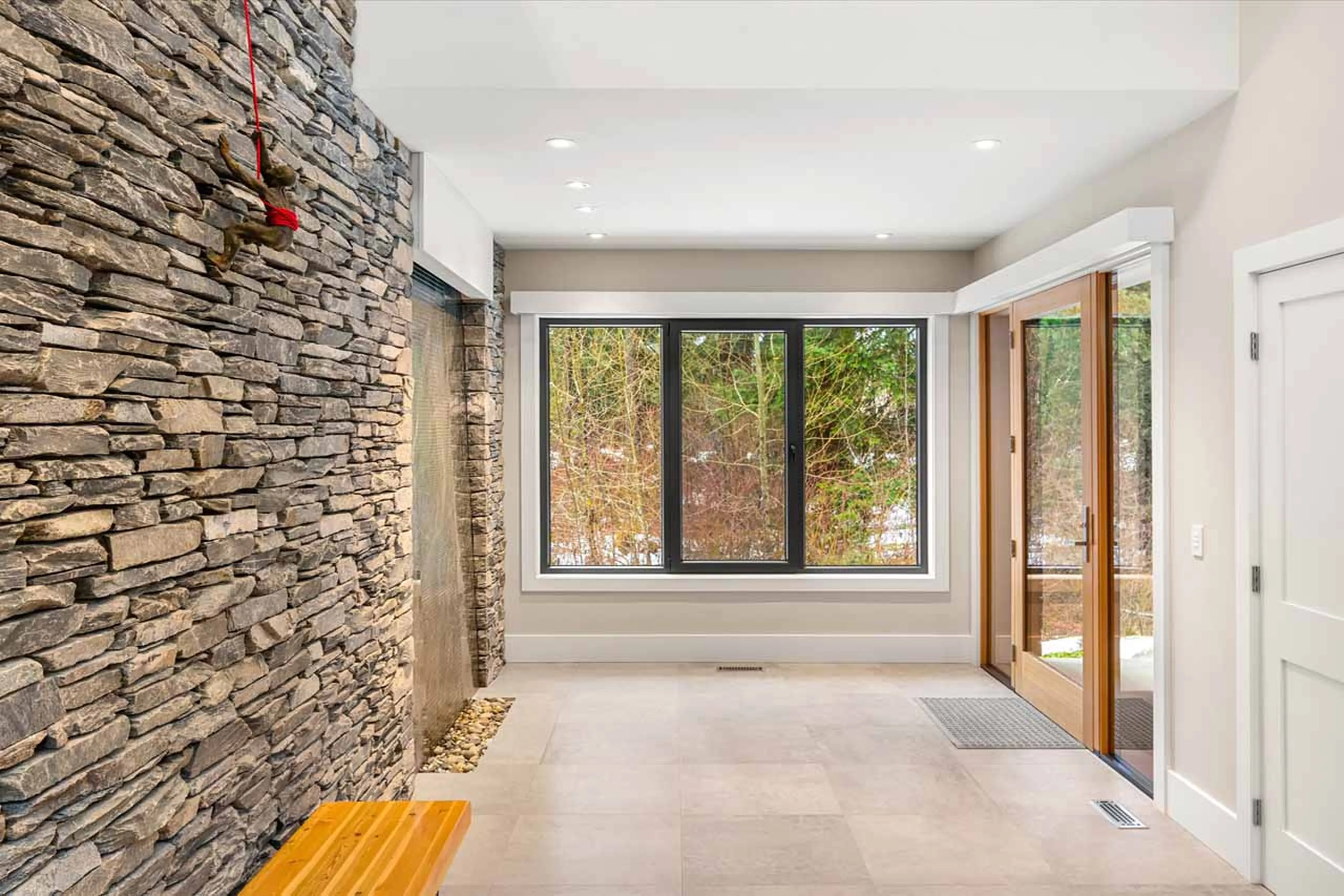 Entrance hall at Cypress Stoneglade in Whistler