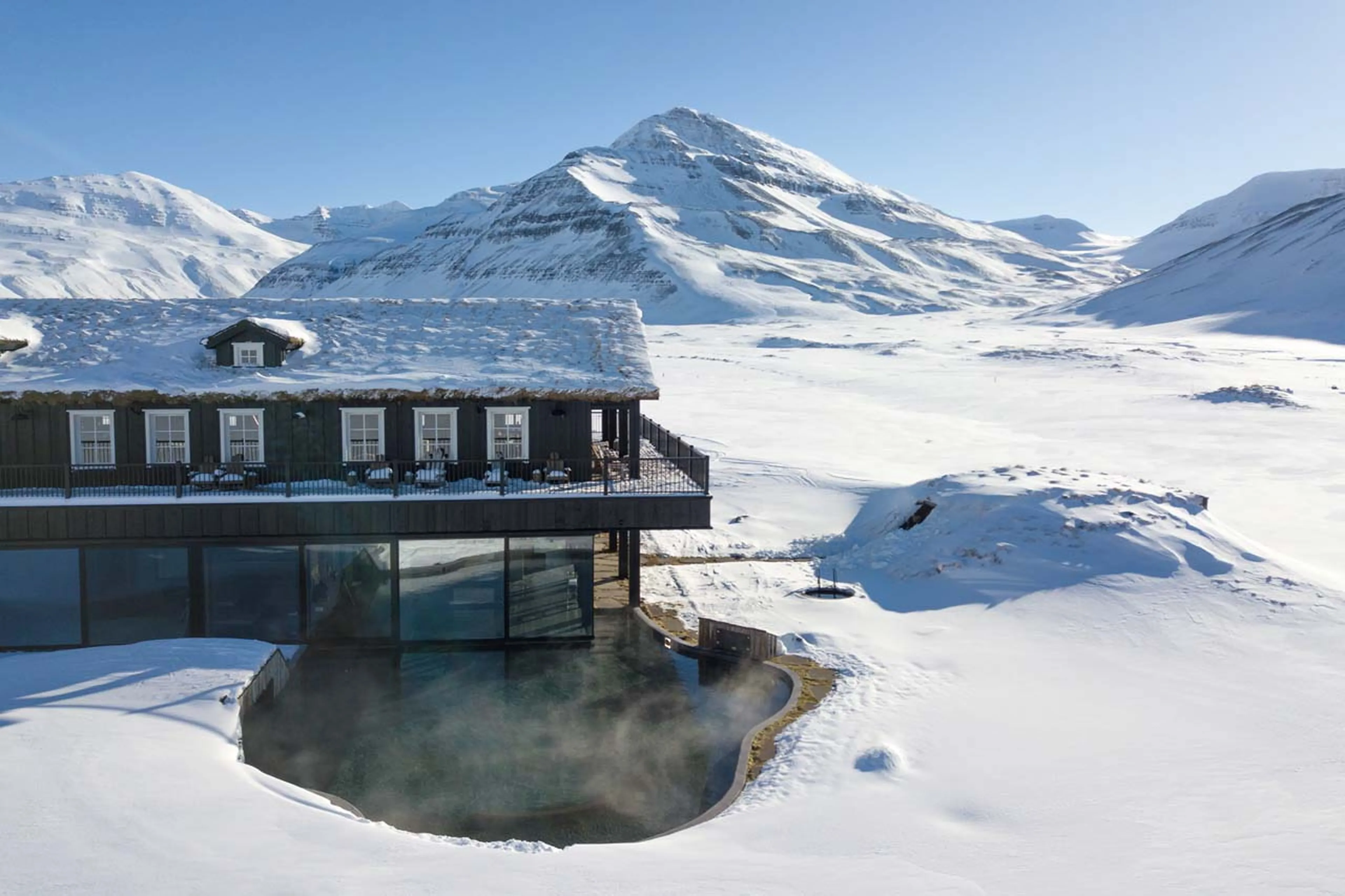 Deplar Farm in Iceland exterior view