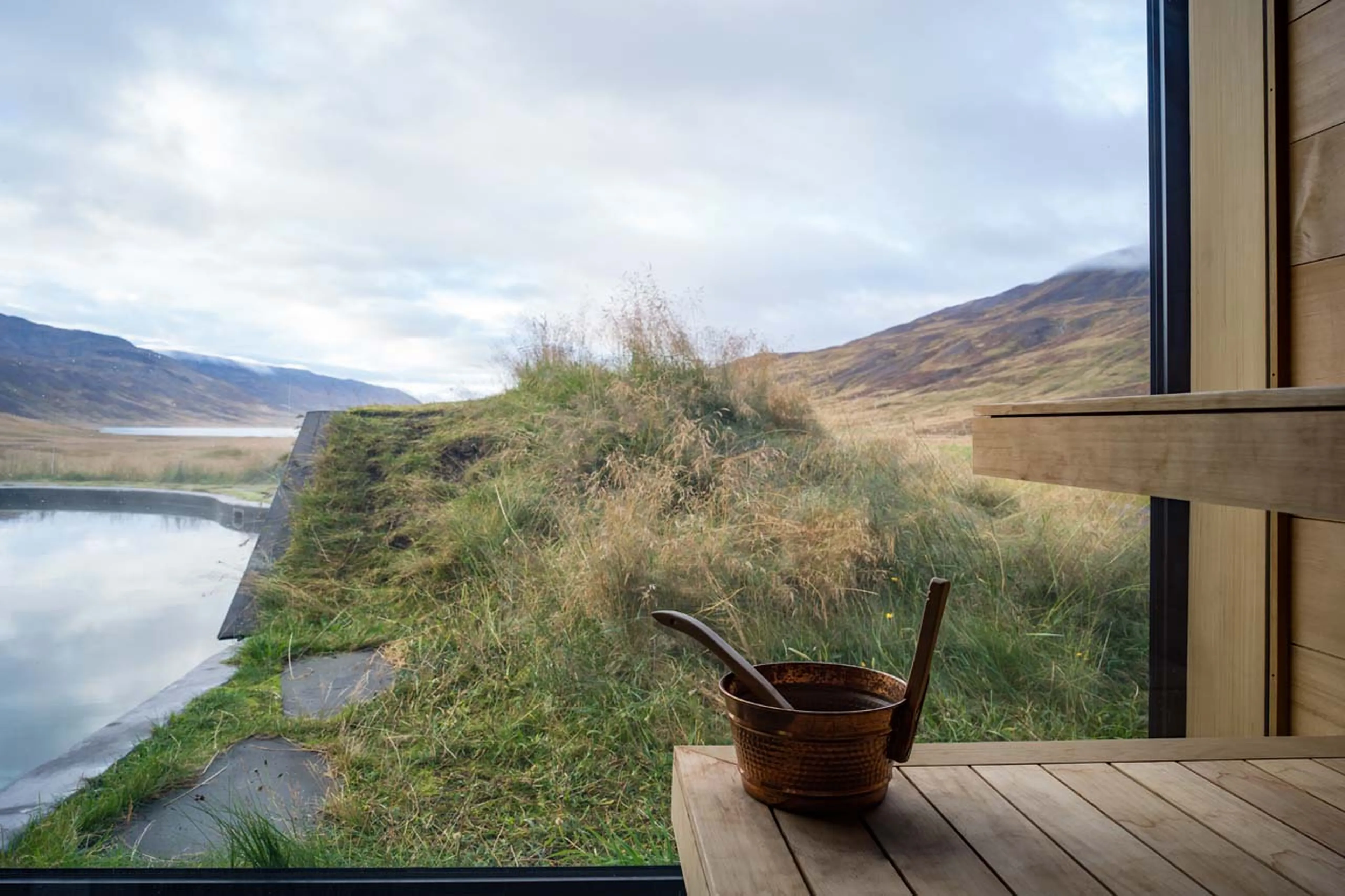 Sauna at Deplar Farm in Iceland