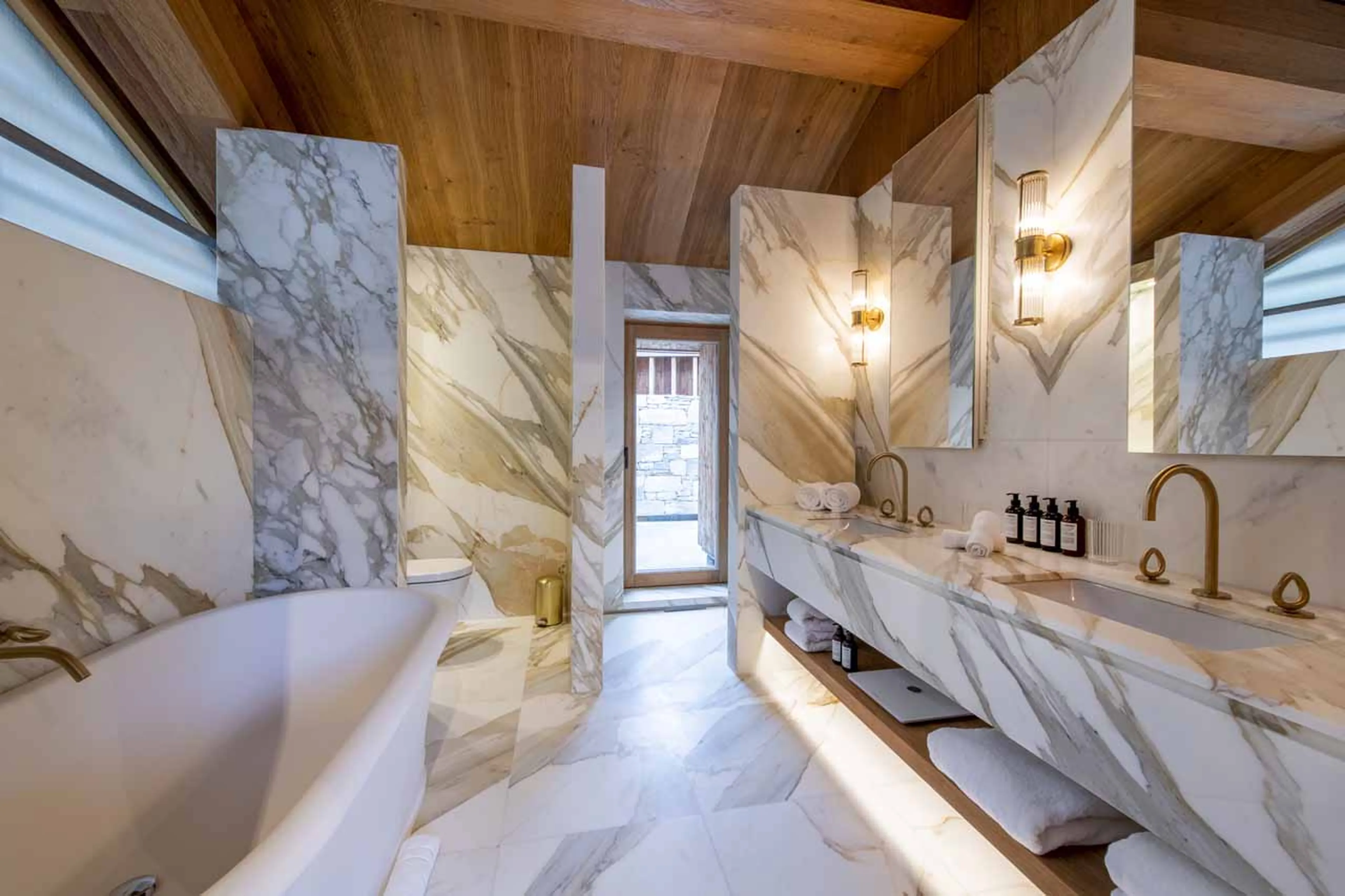 Bathroom at Chalet Etoile du Nord - East Wing in Val d'Isere