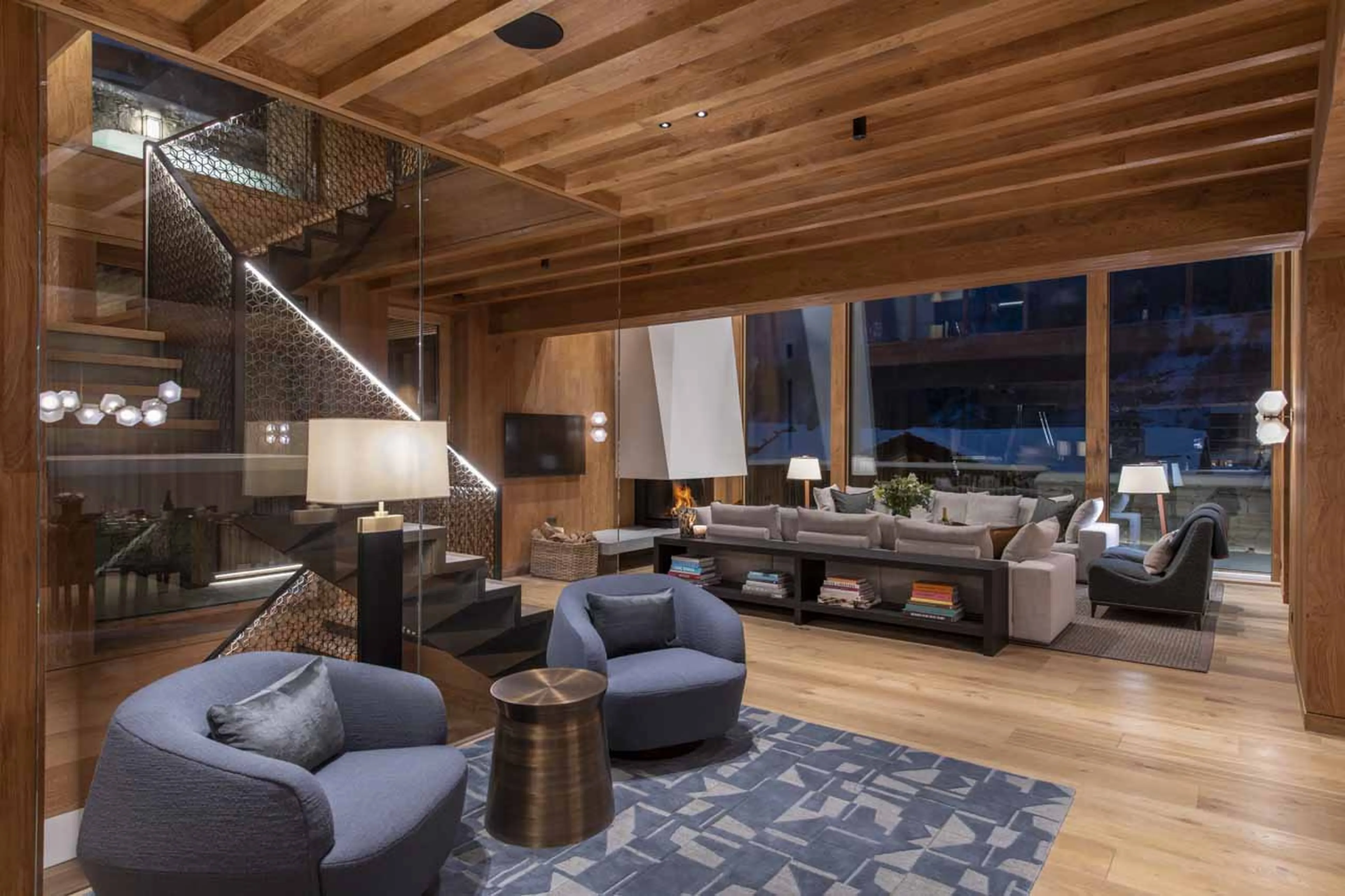 Armchairs to relax in at Chalet Etoile du Nord - East Wing in Val d'Isere